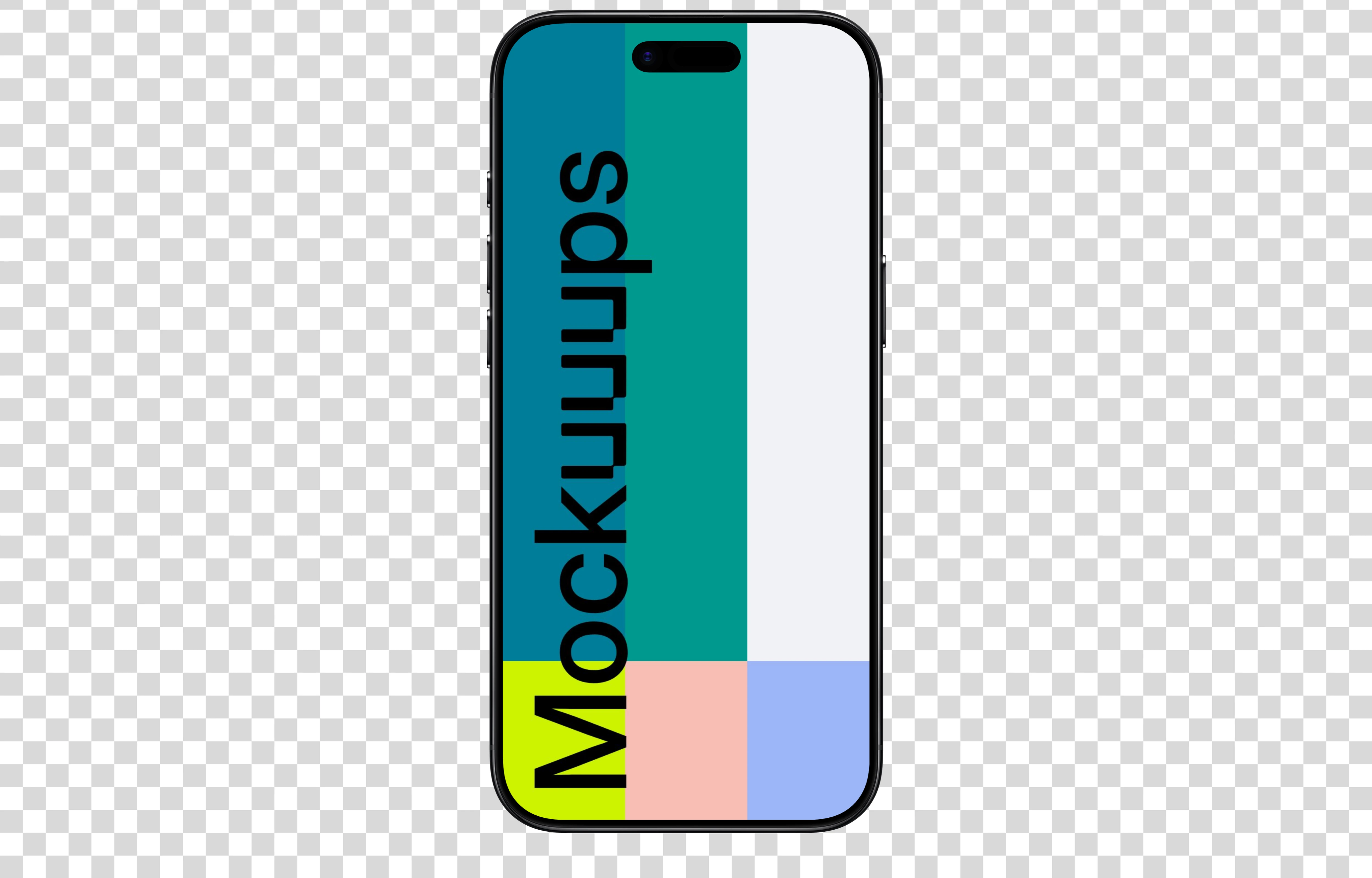 Free Transparent iPhone Air Mockup