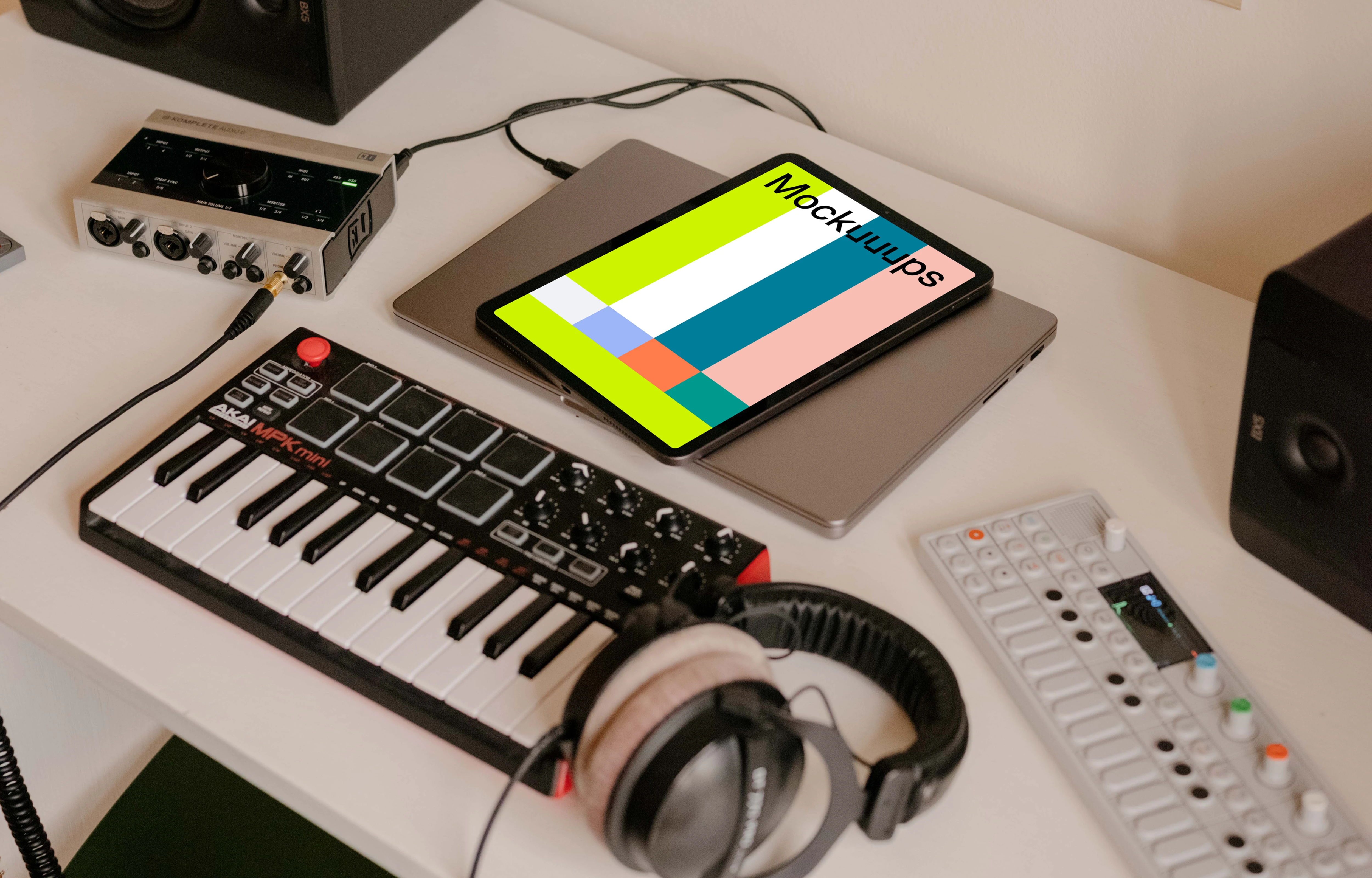 iPad Air Podcast Mockup