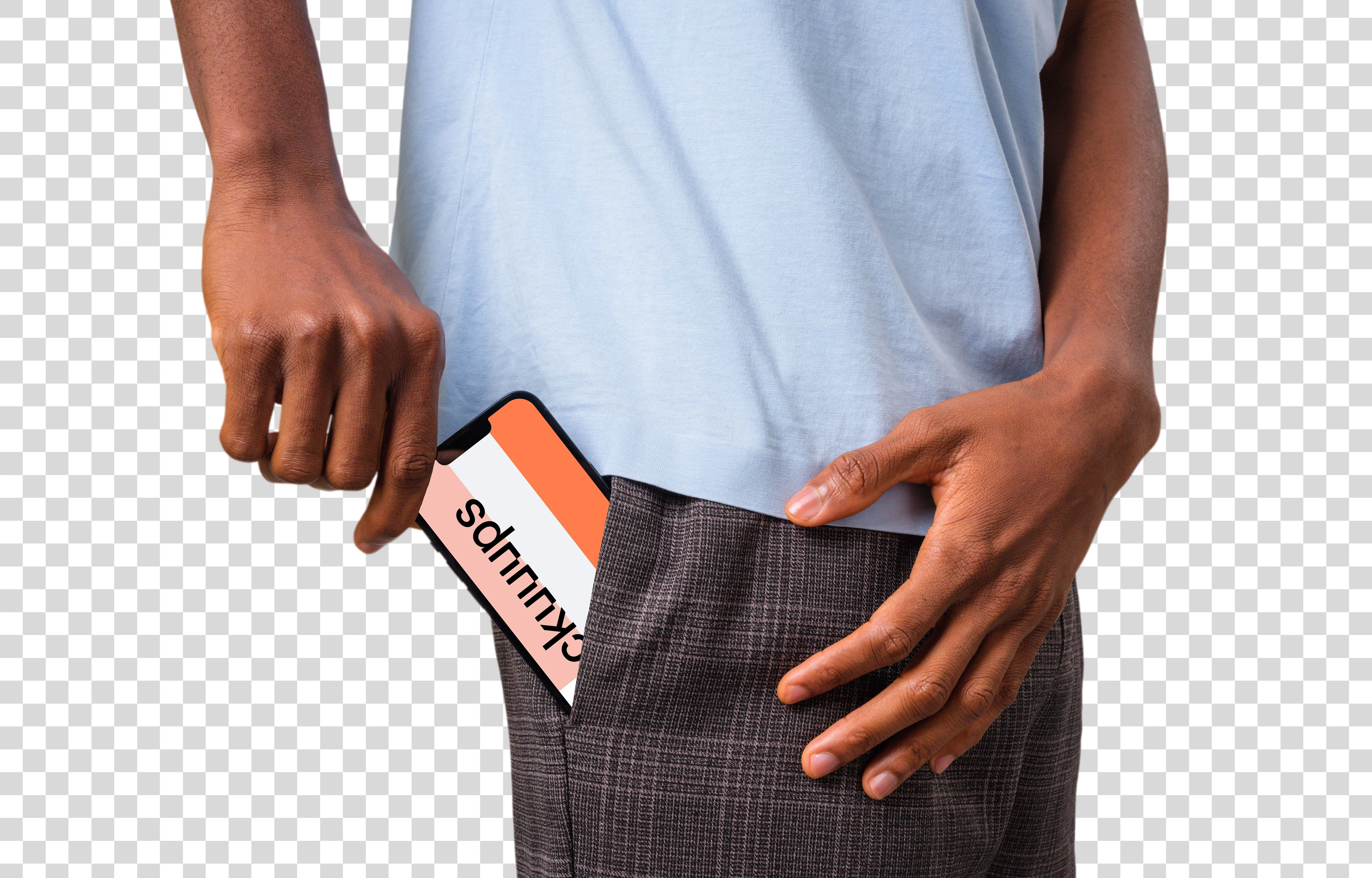 iPhone Pocket Mockup