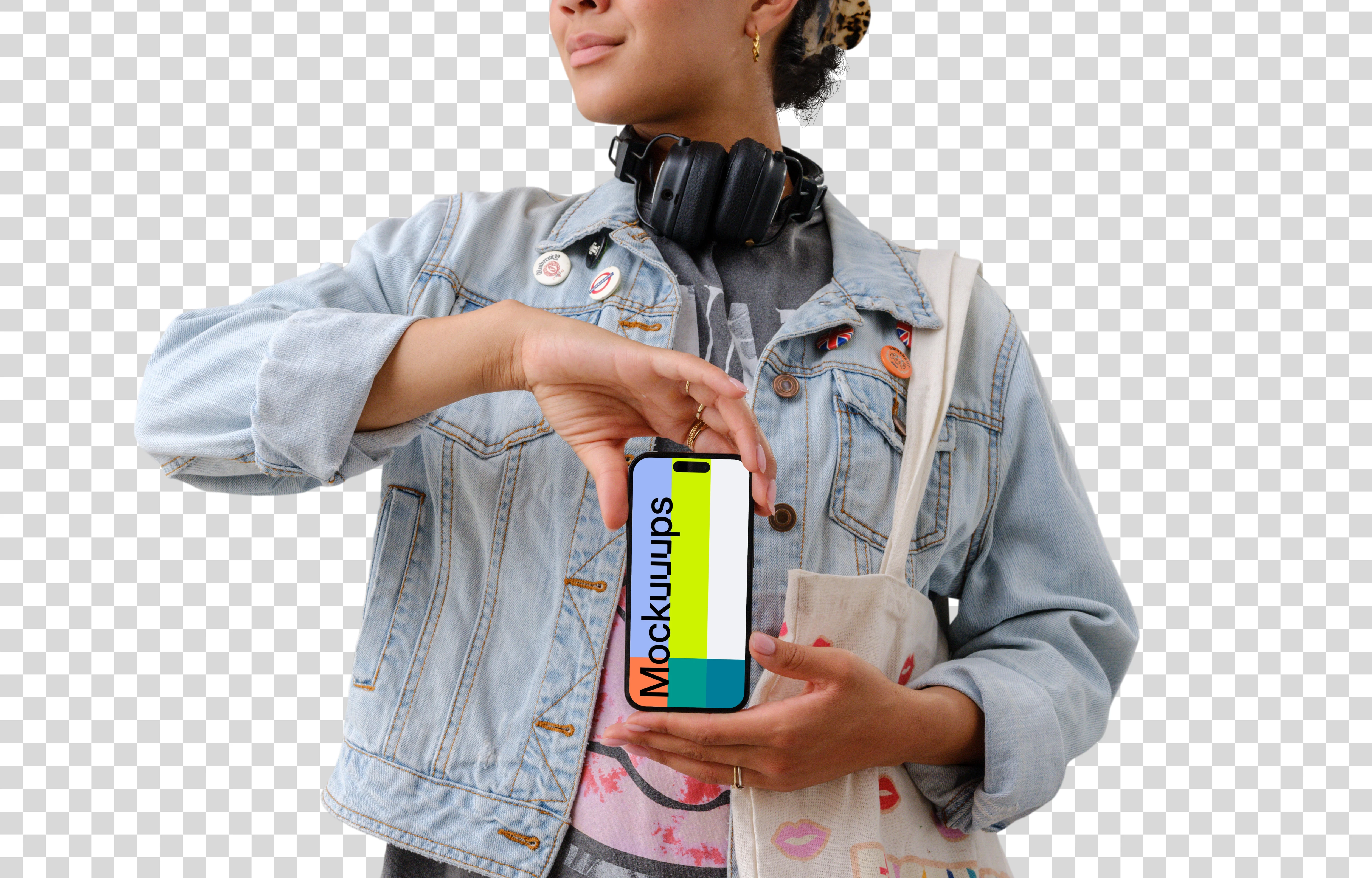 Showcasing academia with an iPhone mockup