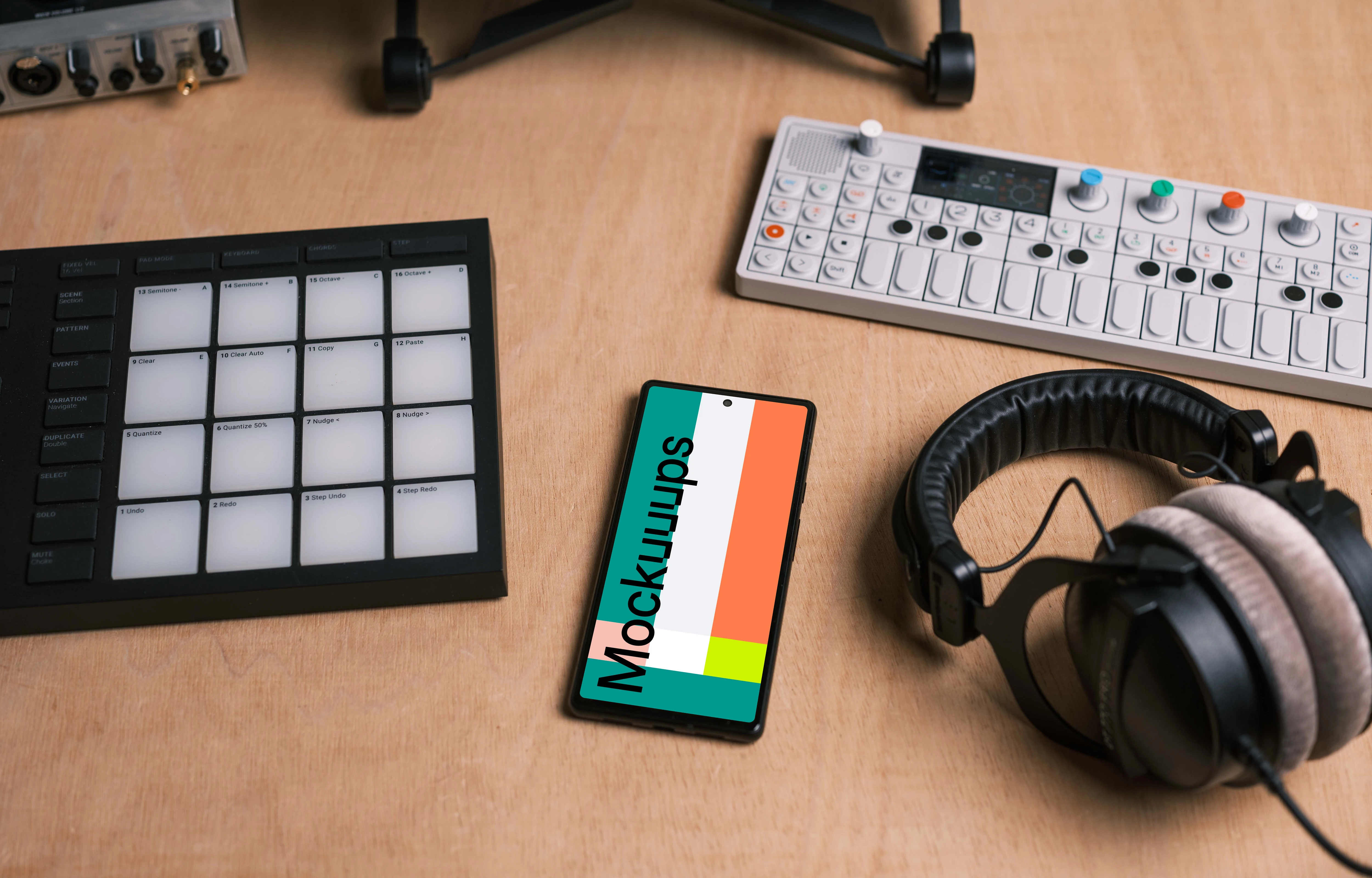 Phone Music Mockup