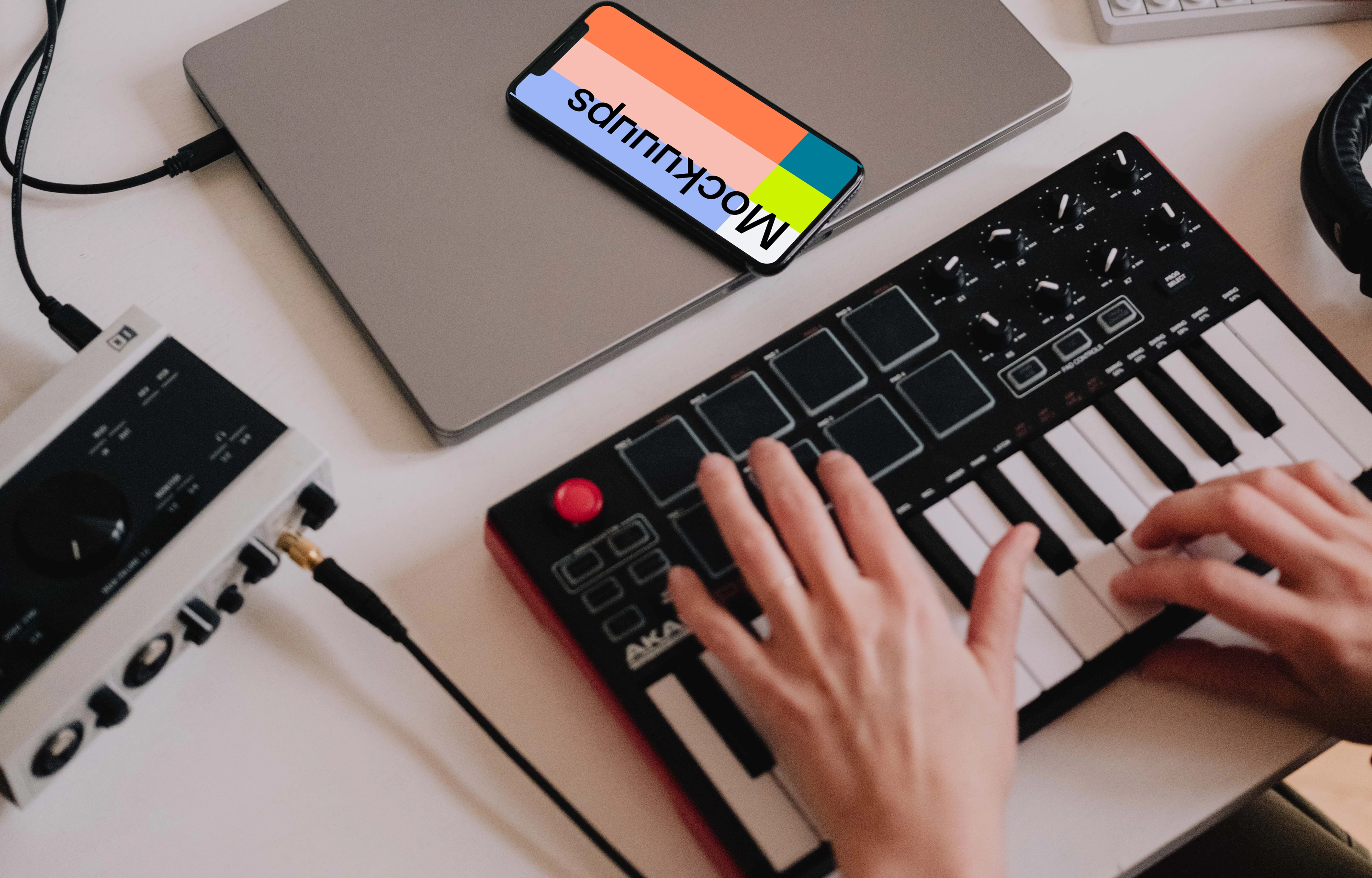 Smartphone Music Mockup