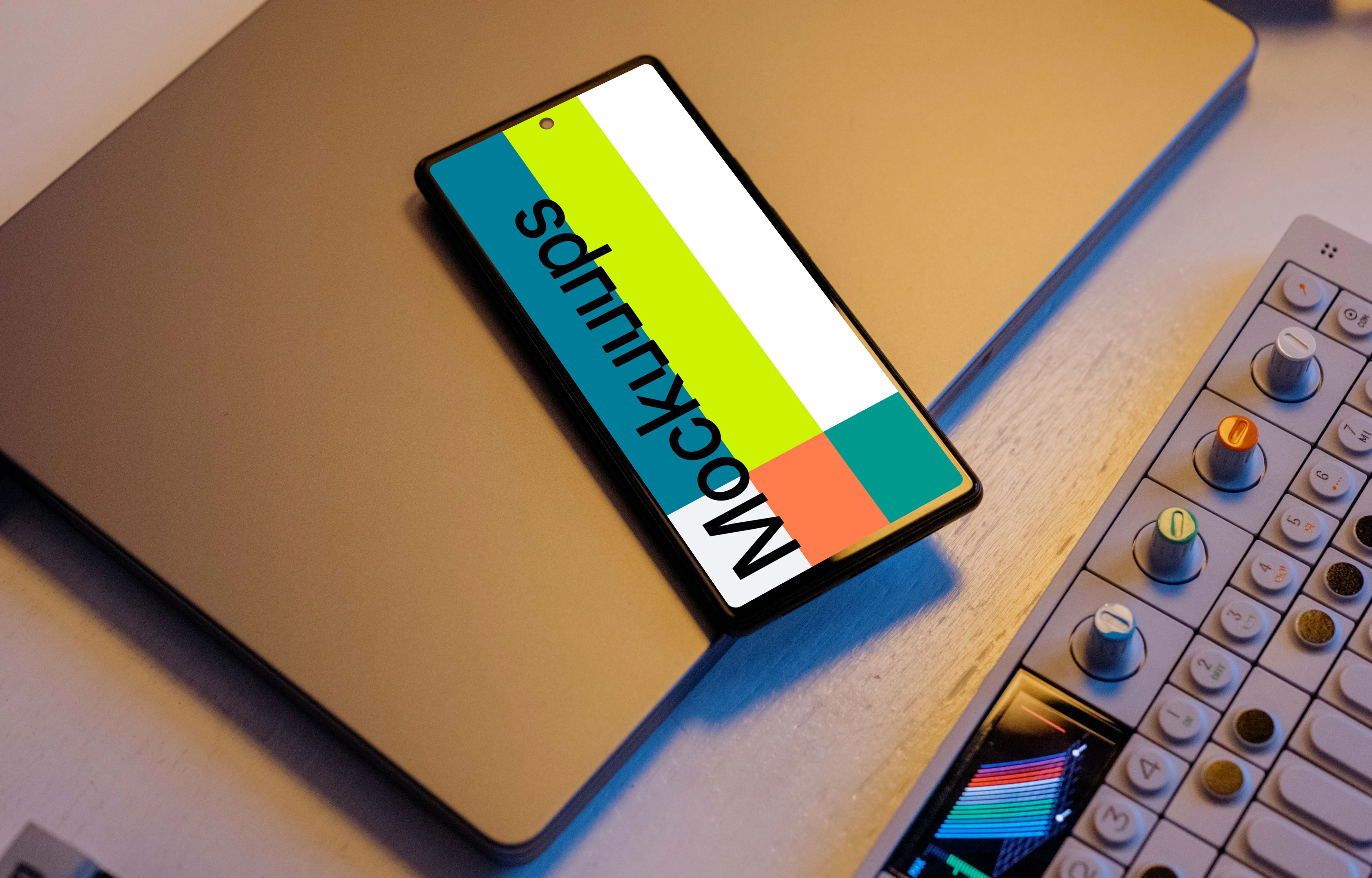 Smartphone Podcast Mockup