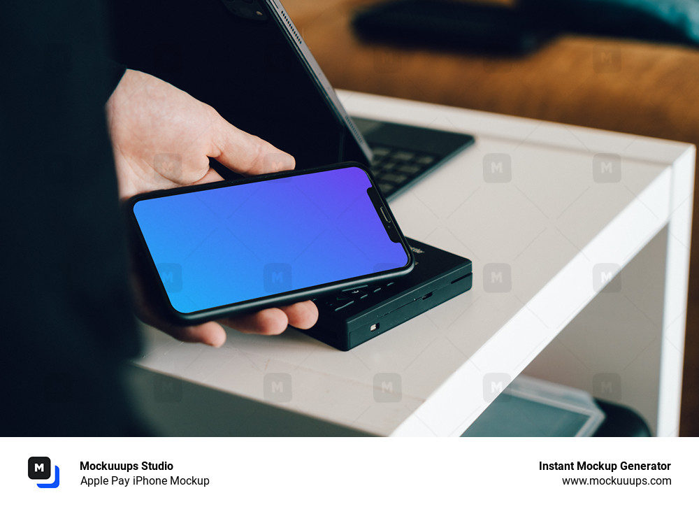 Apple Pay iPhone Mockup