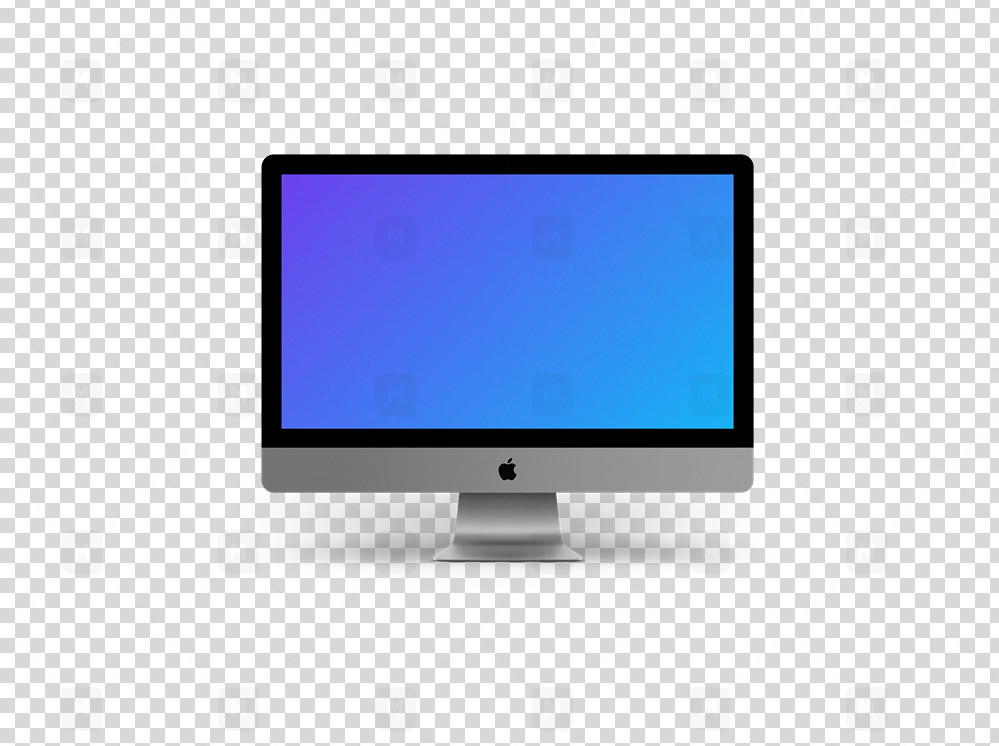 Transparent iMac Mockup