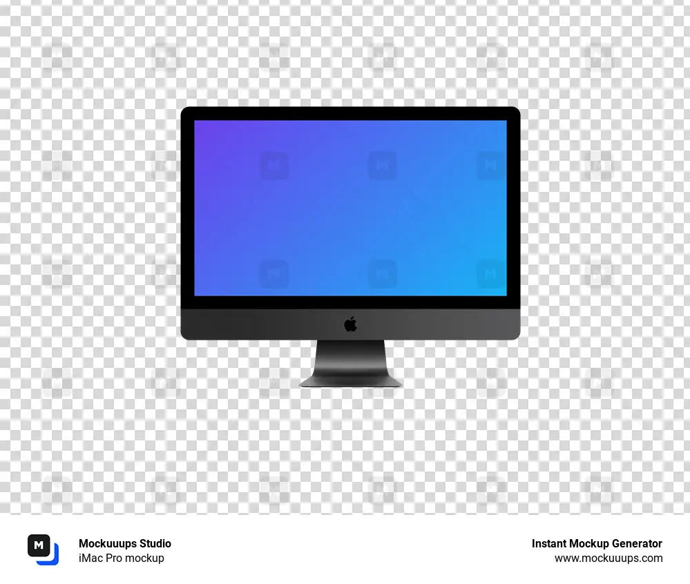 iMac Pro mockup