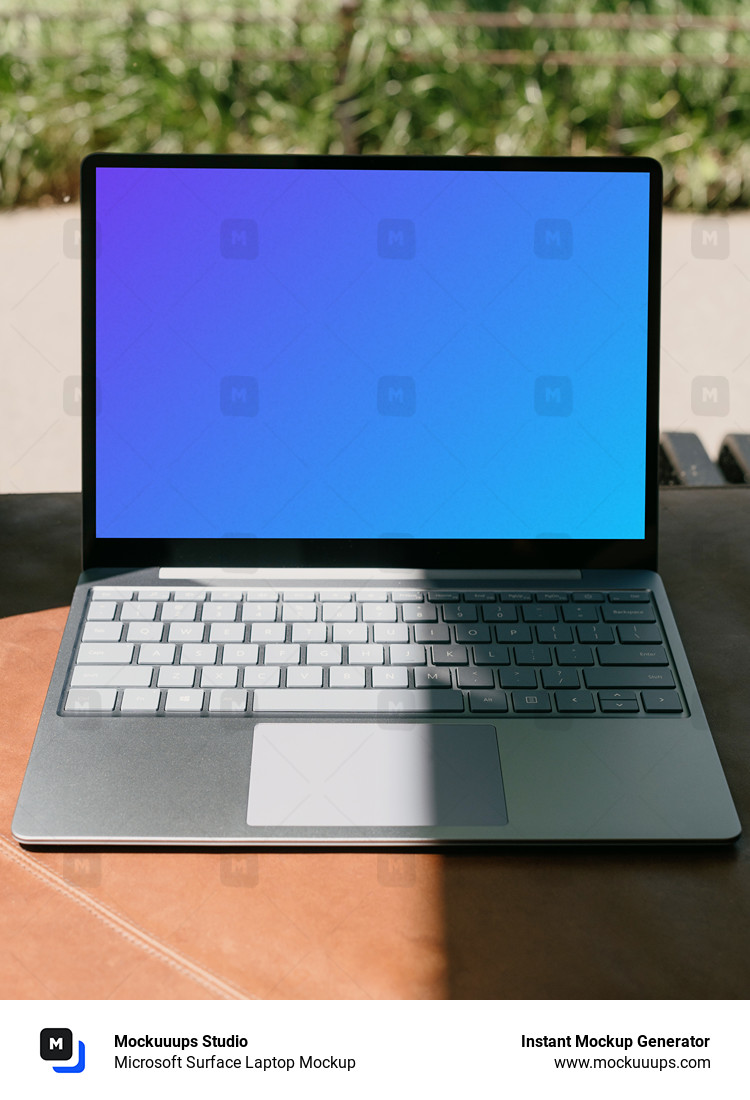 Microsoft Surface Laptop Mockup