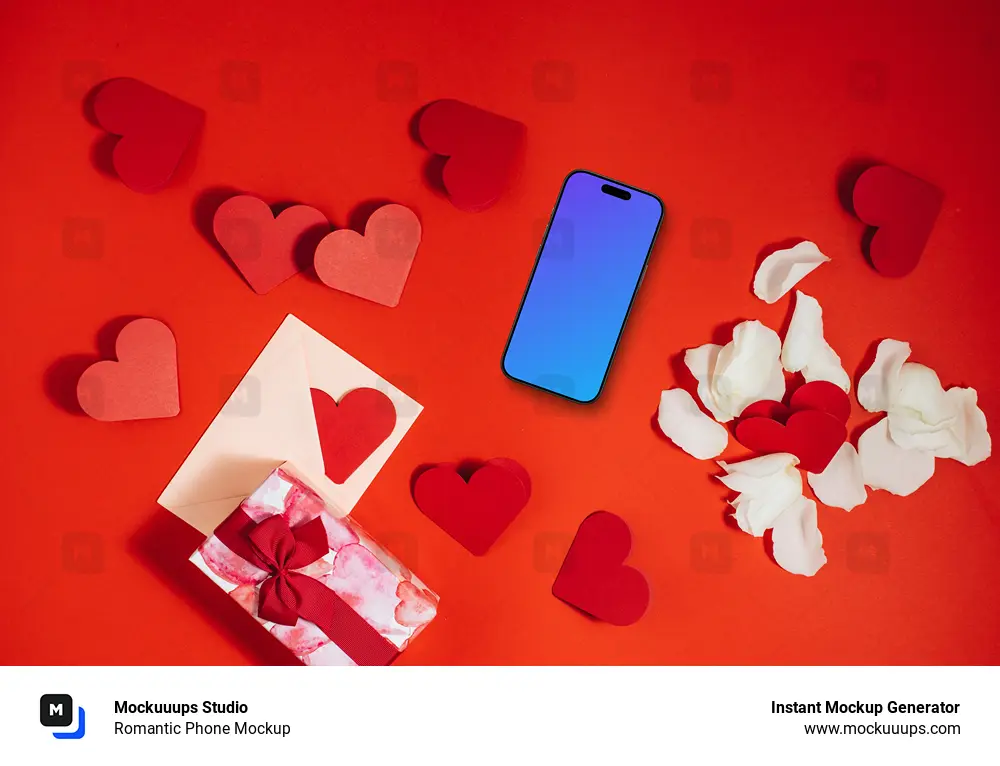 Romantic Phone Mockup