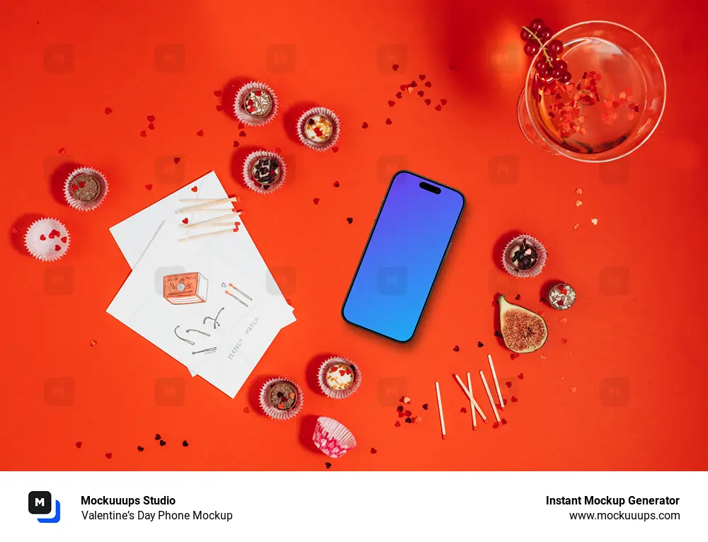 Valentine’s Day Phone Mockup