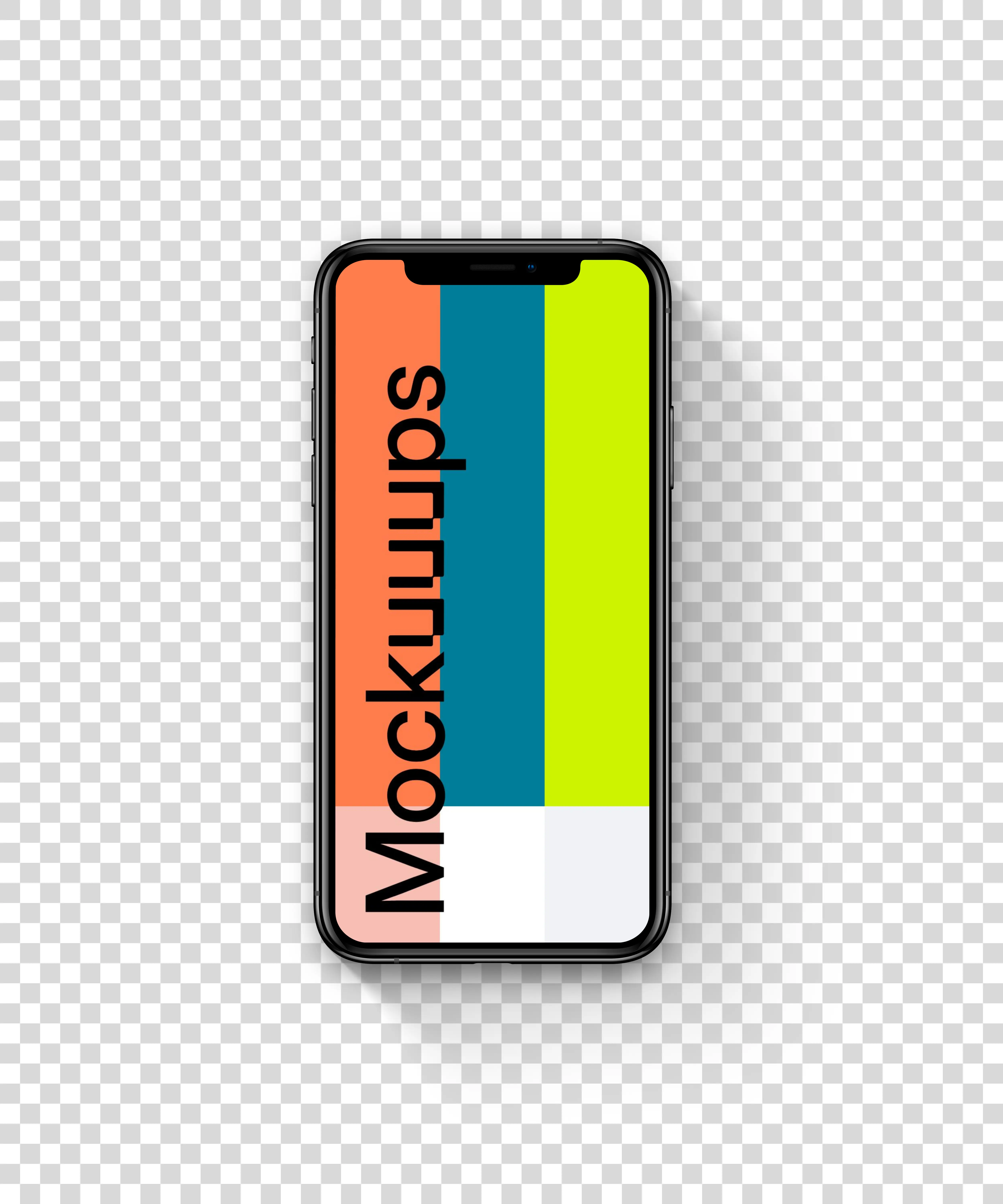 iPhone XS mockup (Front)