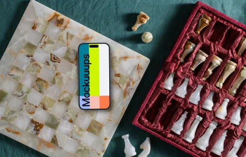 Board games themed iPhone mockup