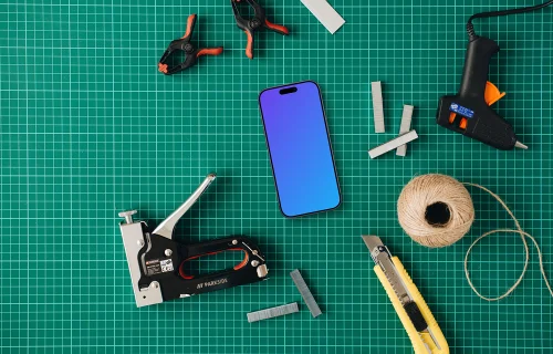 iPhone in the workshop environment