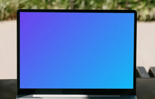Microsoft Surface Laptop Mockup