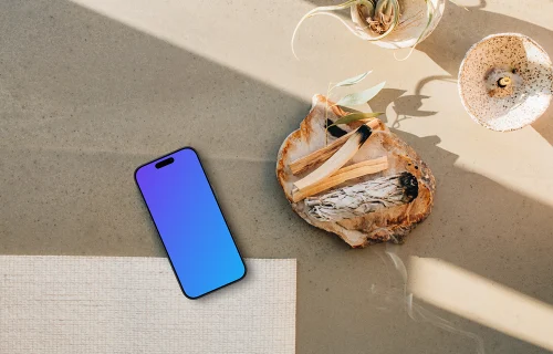 Relaxation iPone mockup
