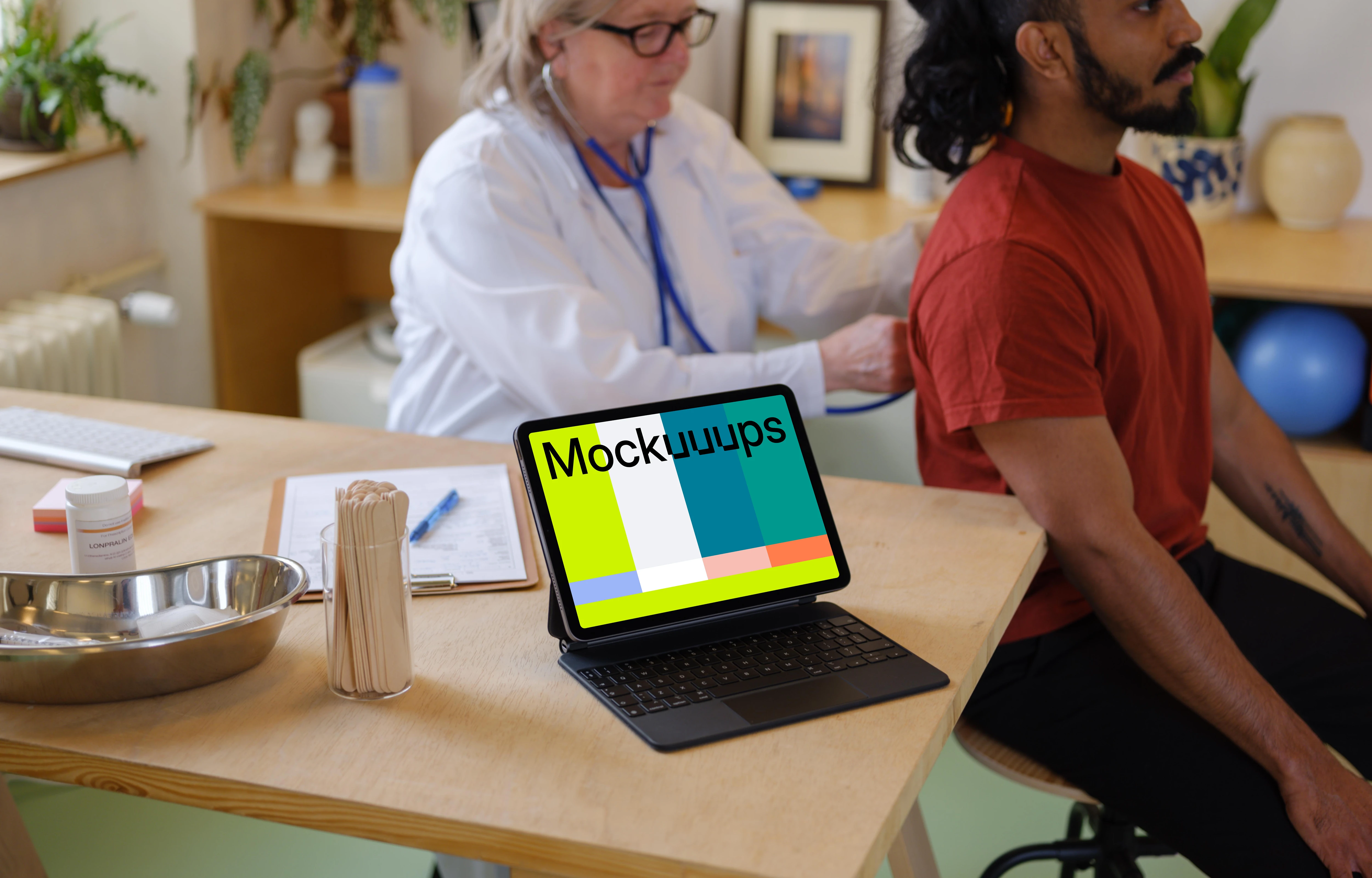iPad Air in the doctor’s office