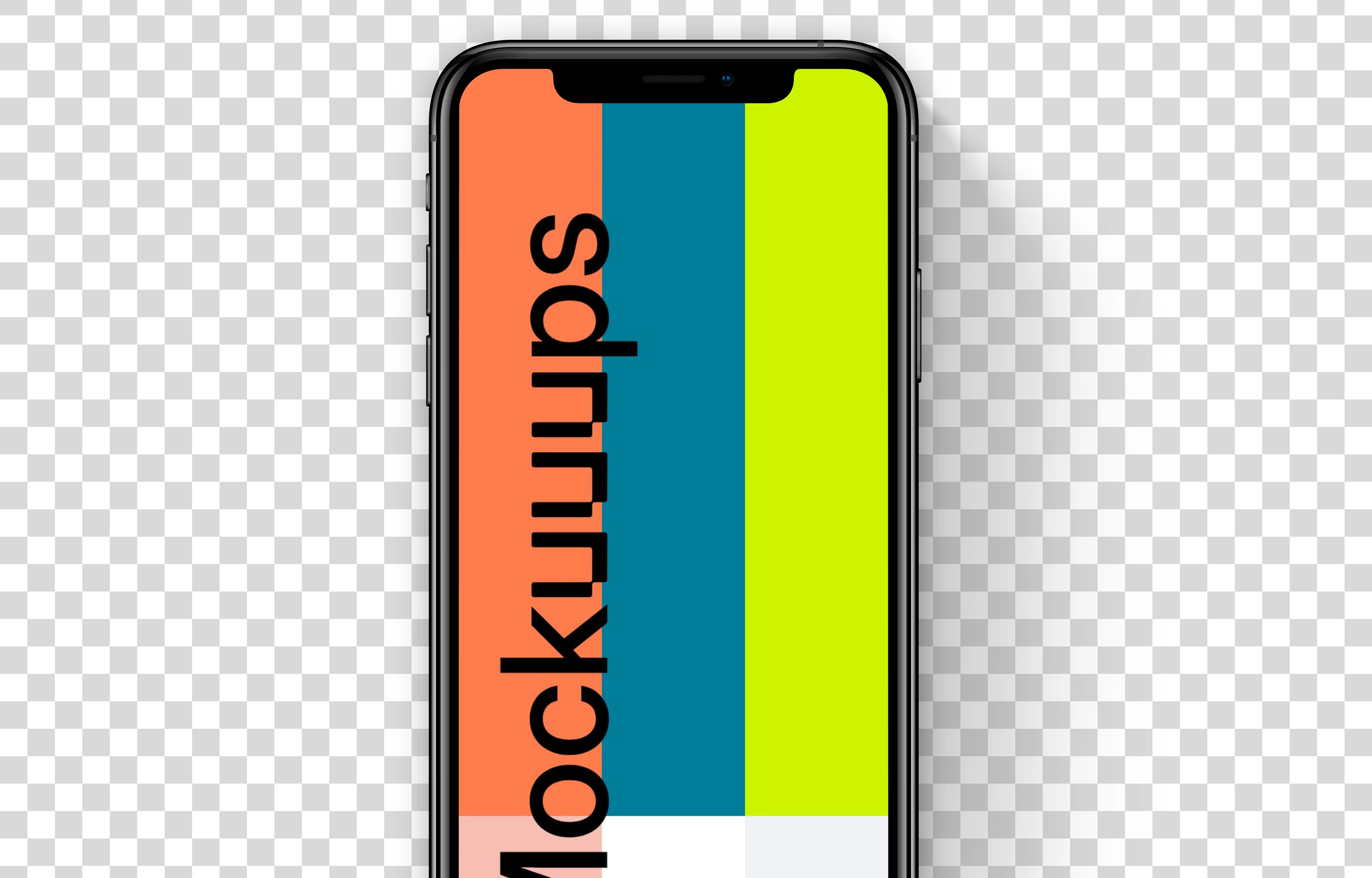 iPhone XS mockup (Front)