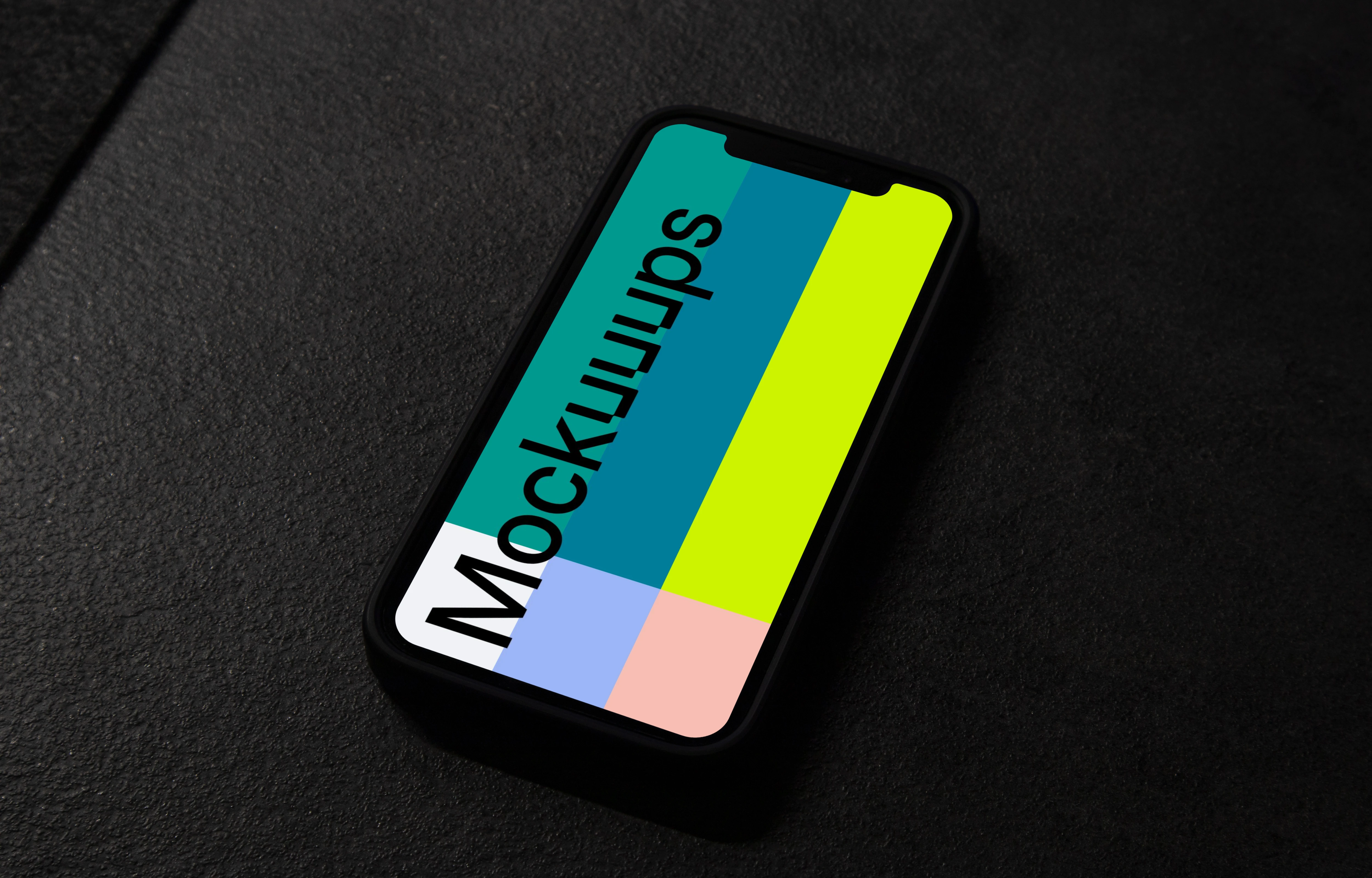 Dark Phone Mockup