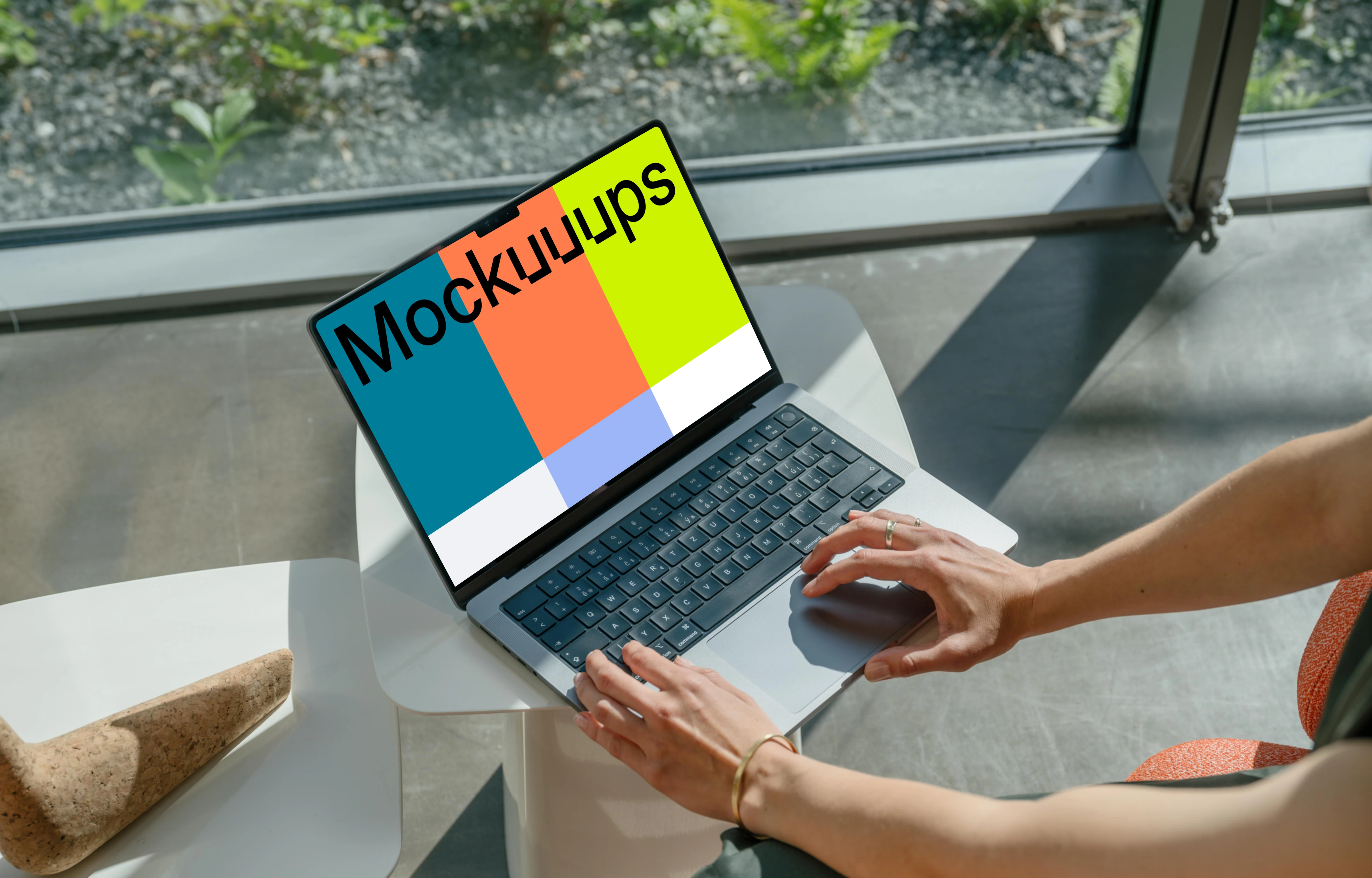 Free MacBook Pro with Female Professional