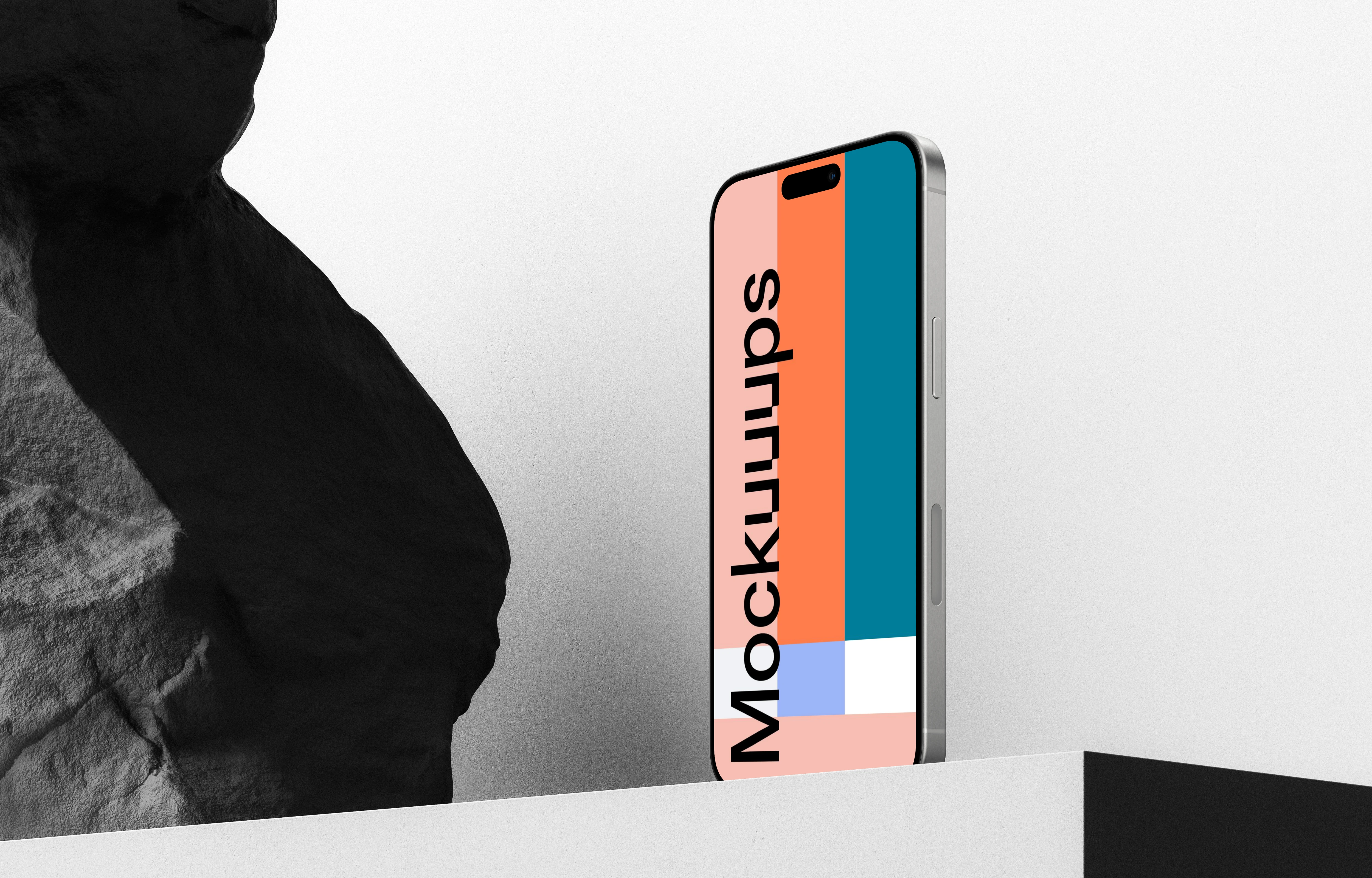 Hero iPhone 15 Pro Mockup