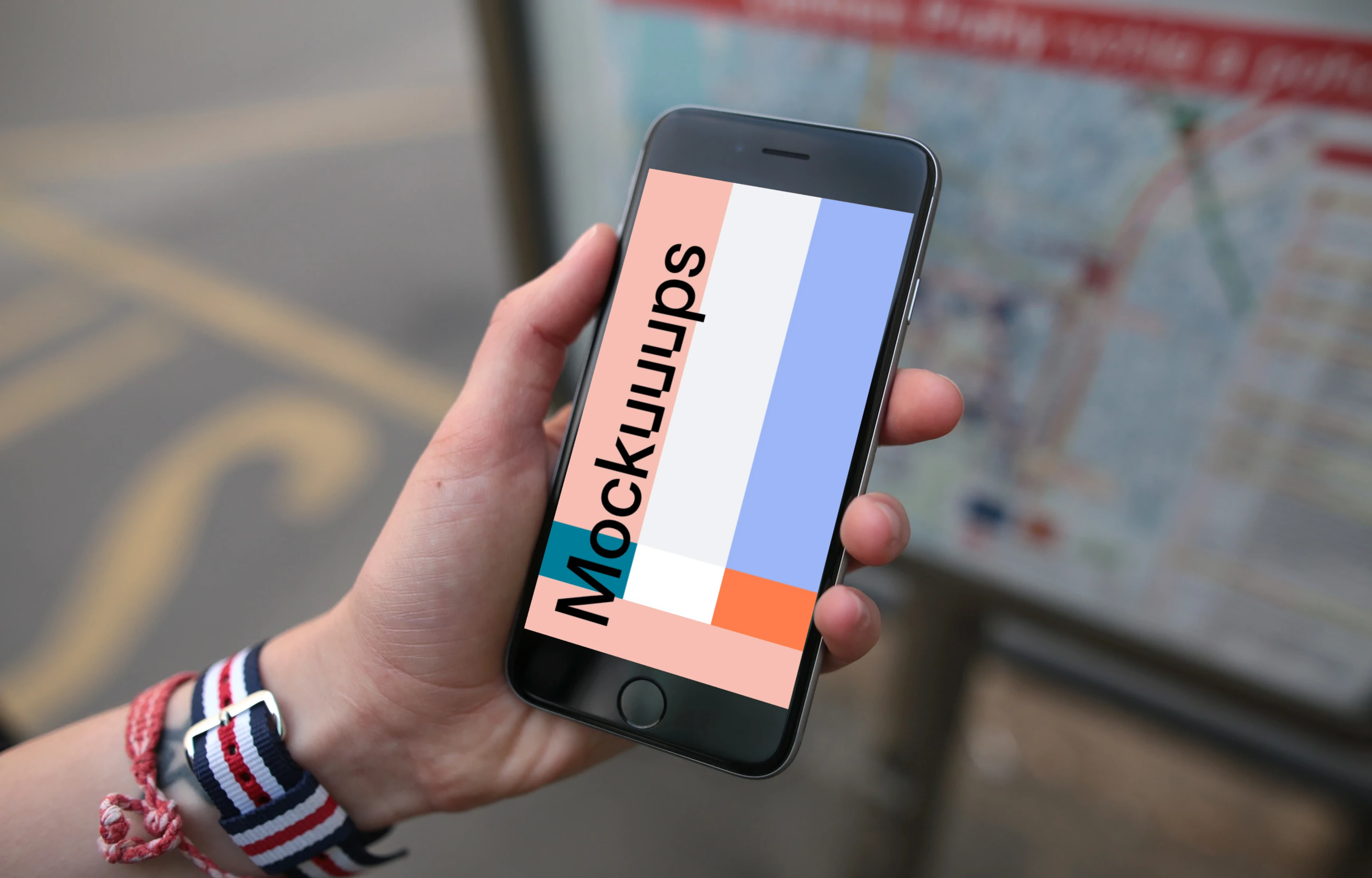 Looking for a bus connections on iPhone 6 mockup