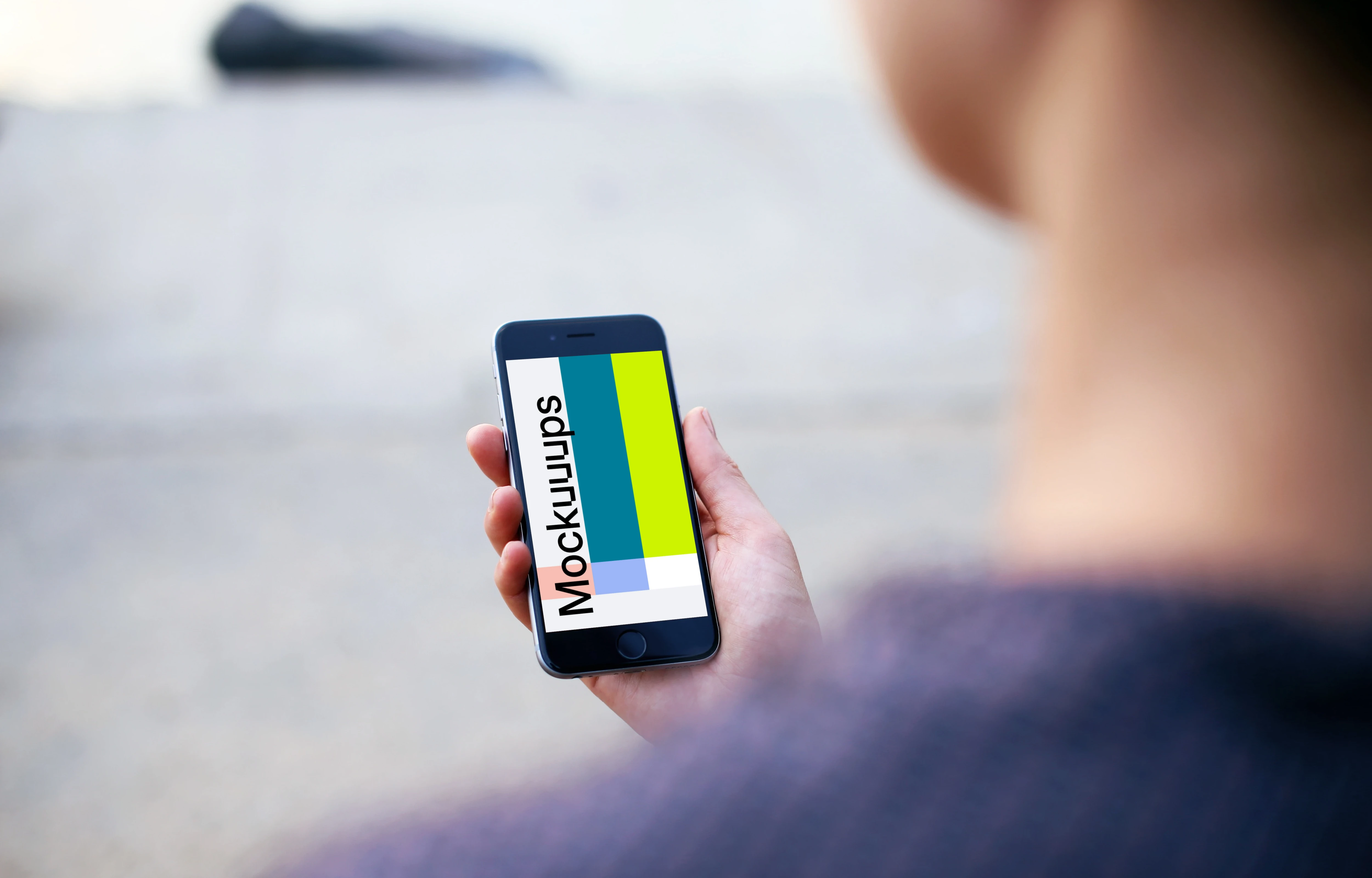 Looking to the iPhone 6s mockup