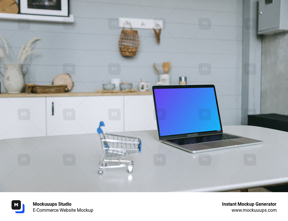 E-Commerce Website Mockup
