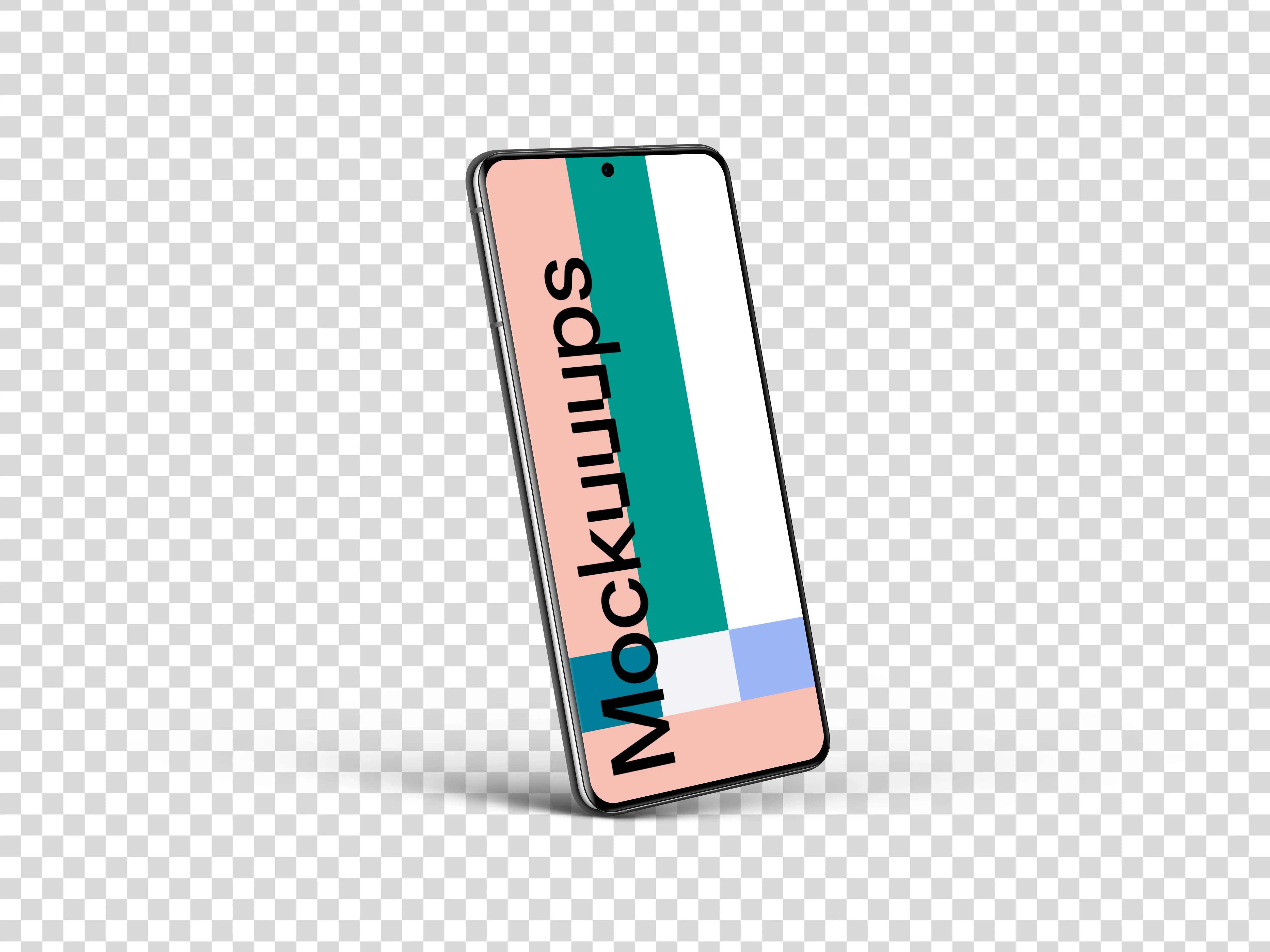 Samsung Galaxy S21 Mockup (Perspective Left)