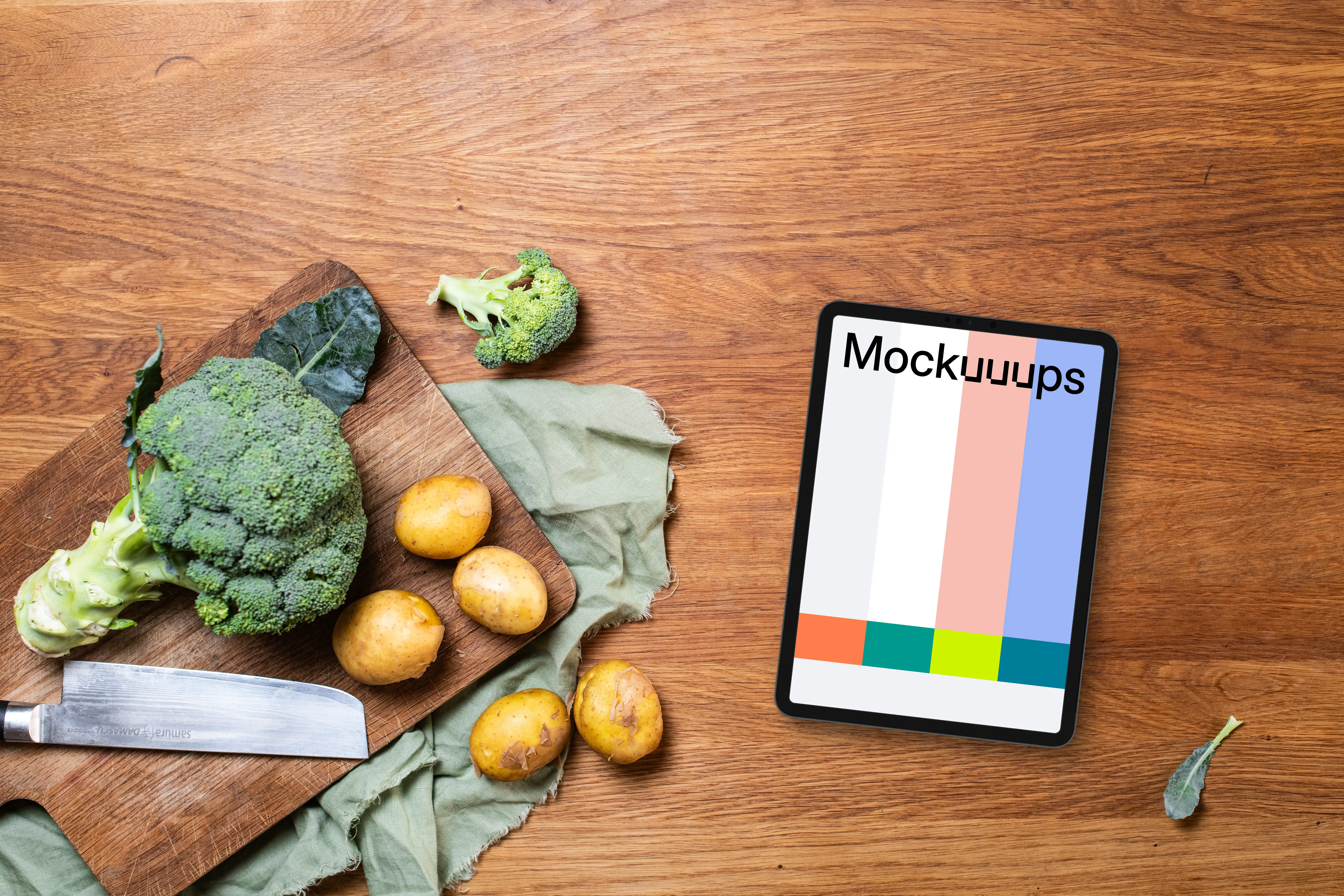 Gastronomic iPad mockup