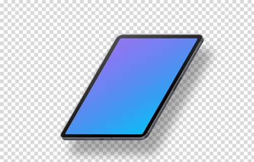 Floating iPad Pro mockup (Right)