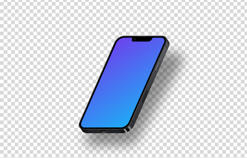 iphone template transparent png