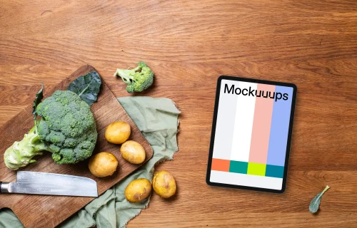 Gastronomic iPad mockup