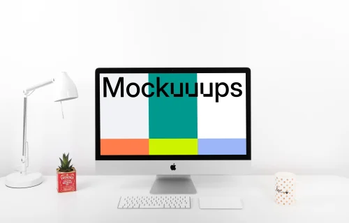 Minimal iMac Mockup
