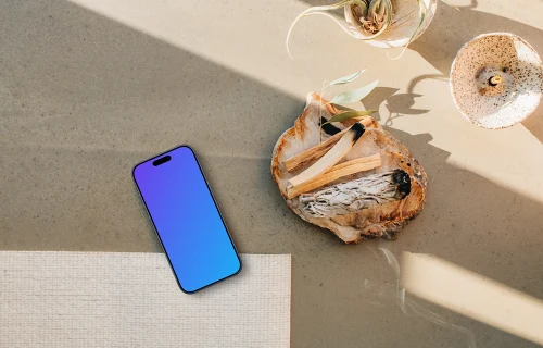 Relaxation iPone mockup