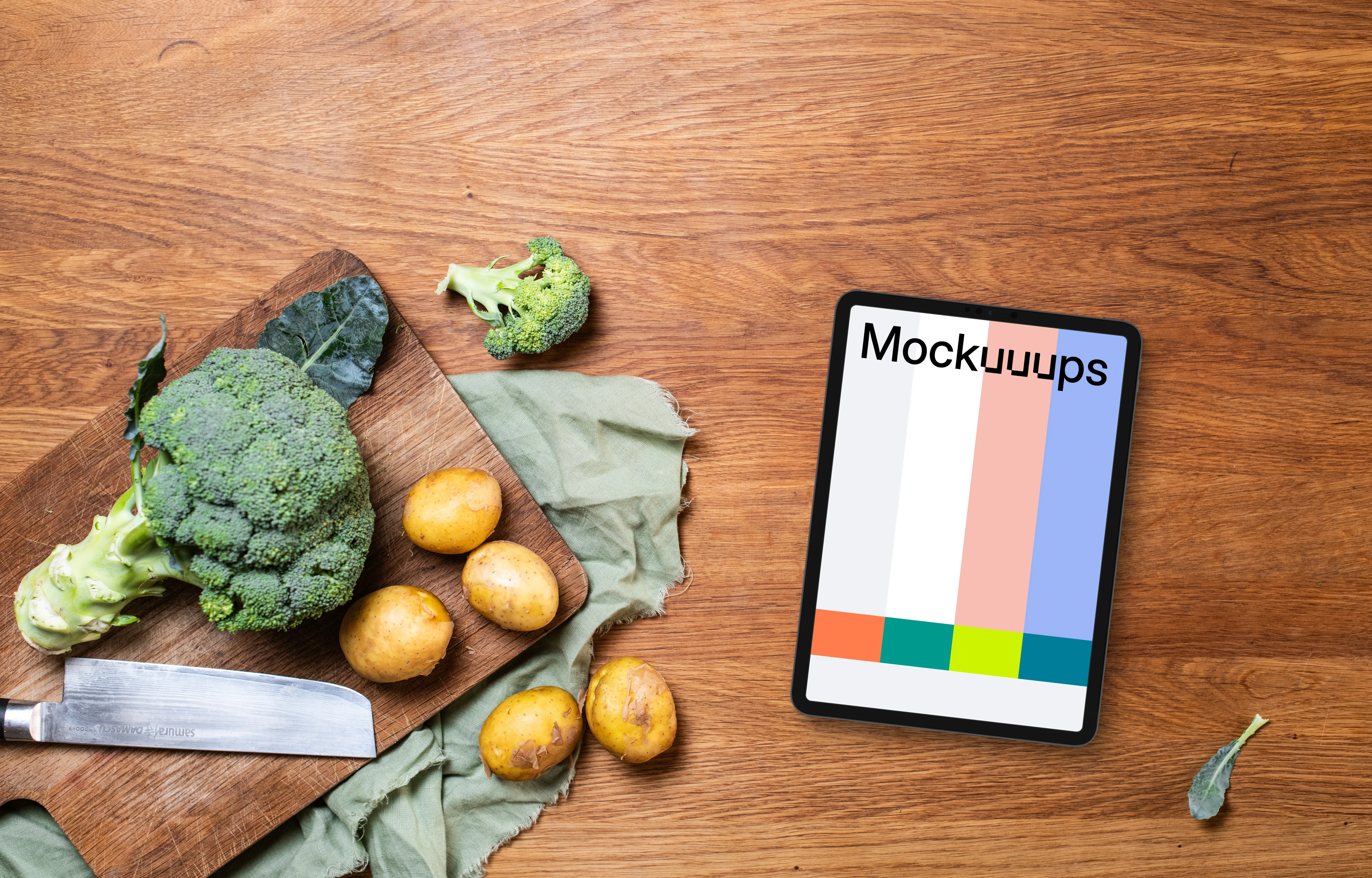 Gastronomic iPad mockup