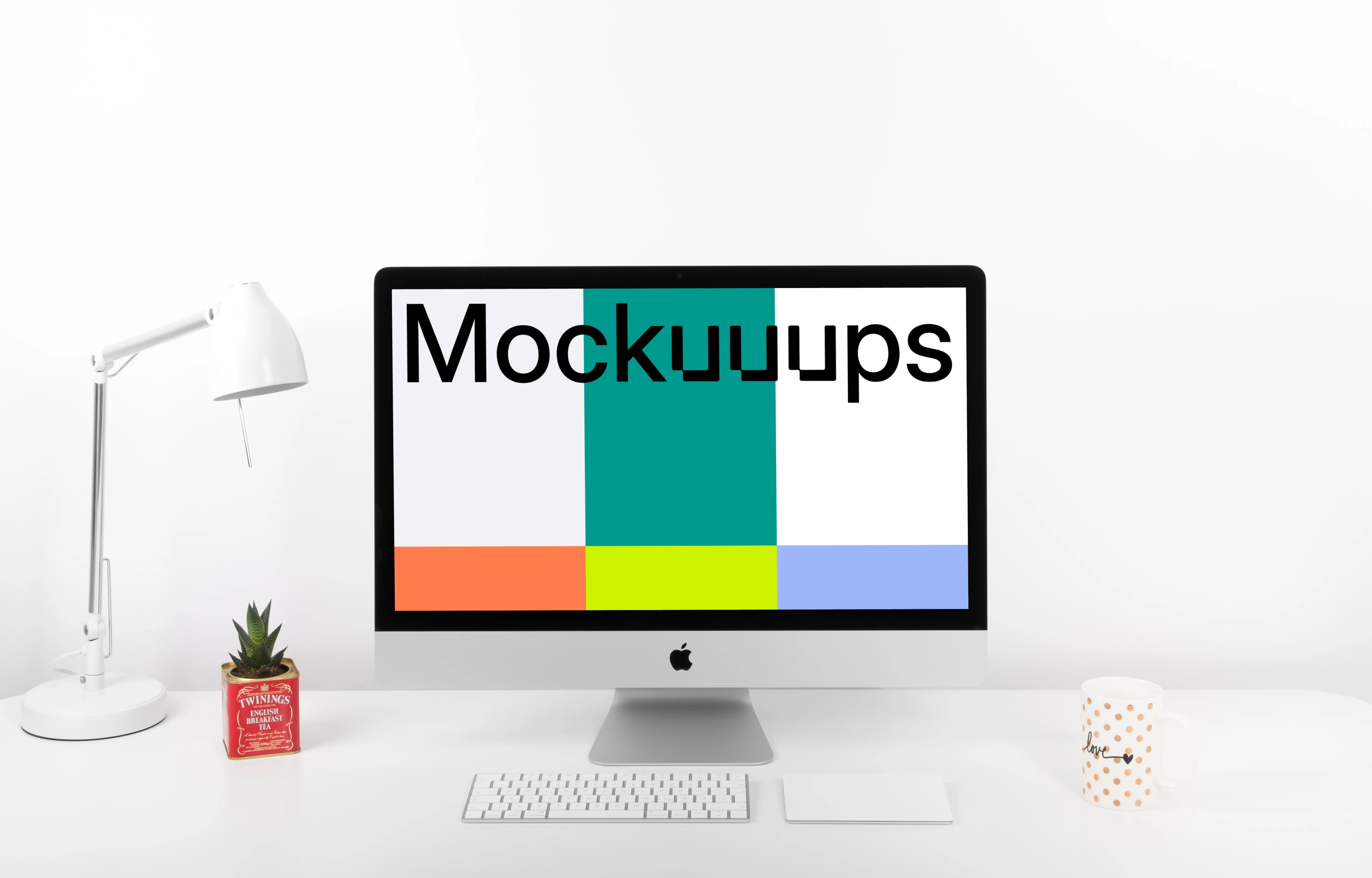 Minimal iMac Mockup