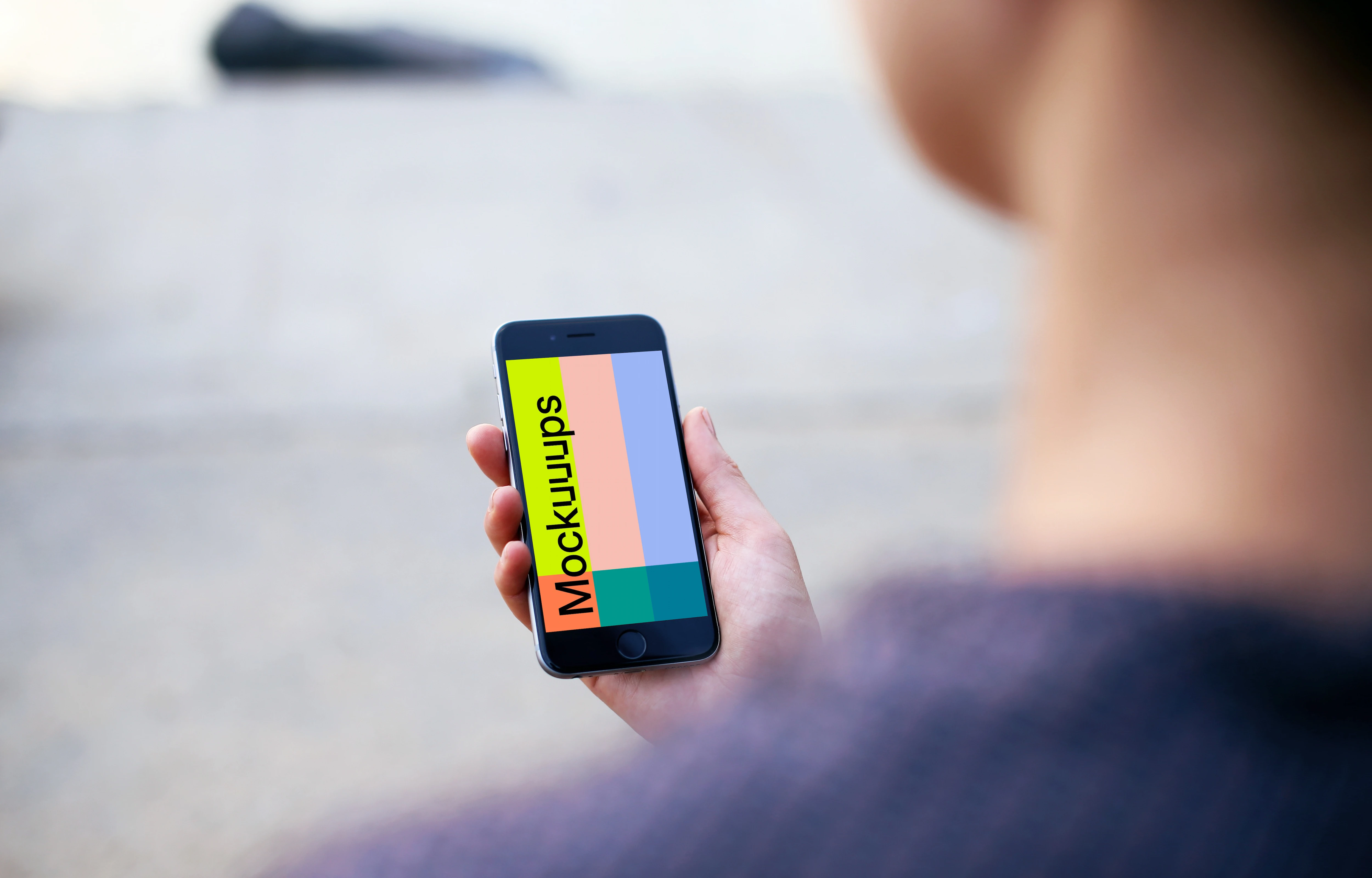 Looking to the iPhone 6s mockup