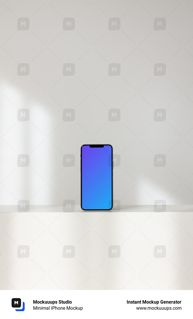 Minimal iPhone Mockup