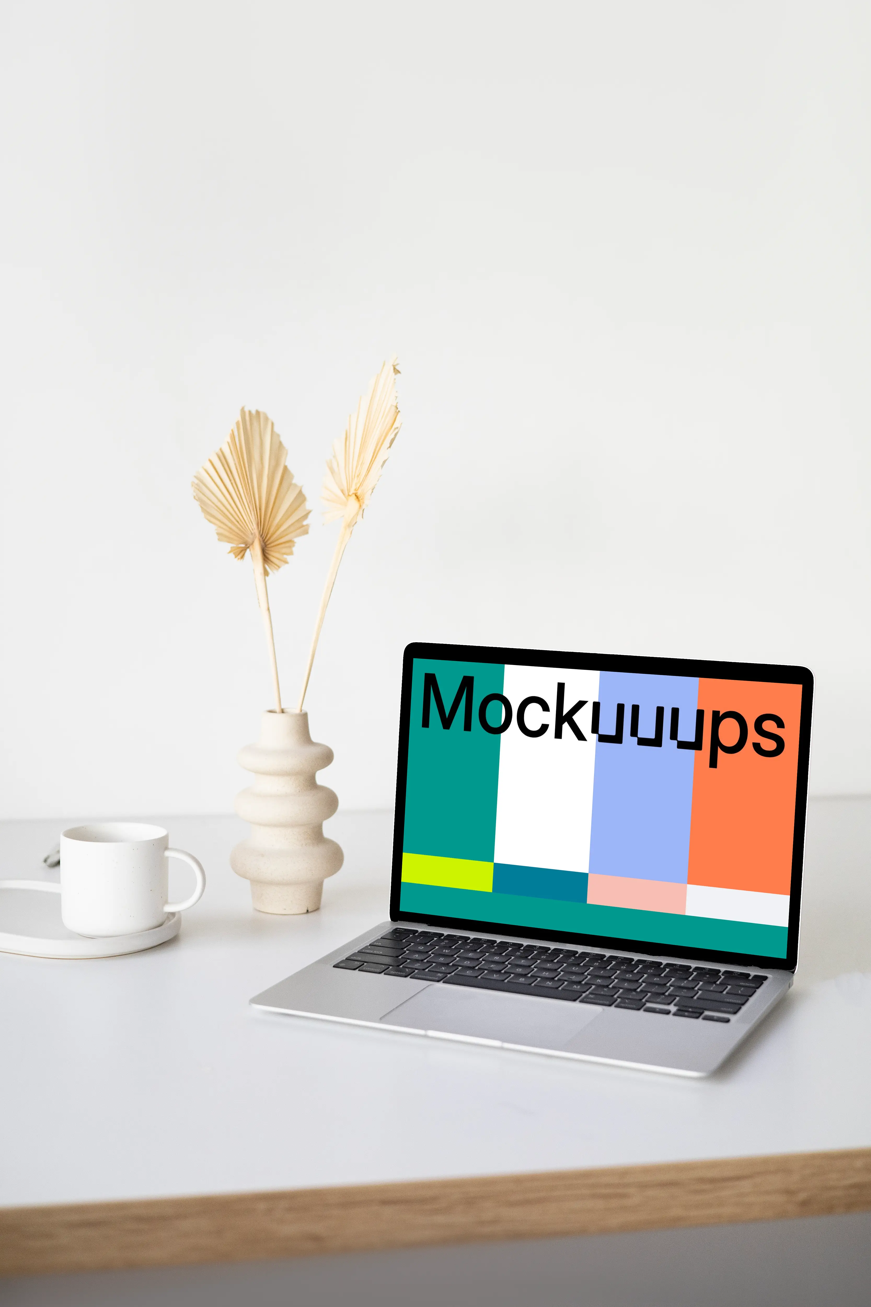 Angle MacBook mockup