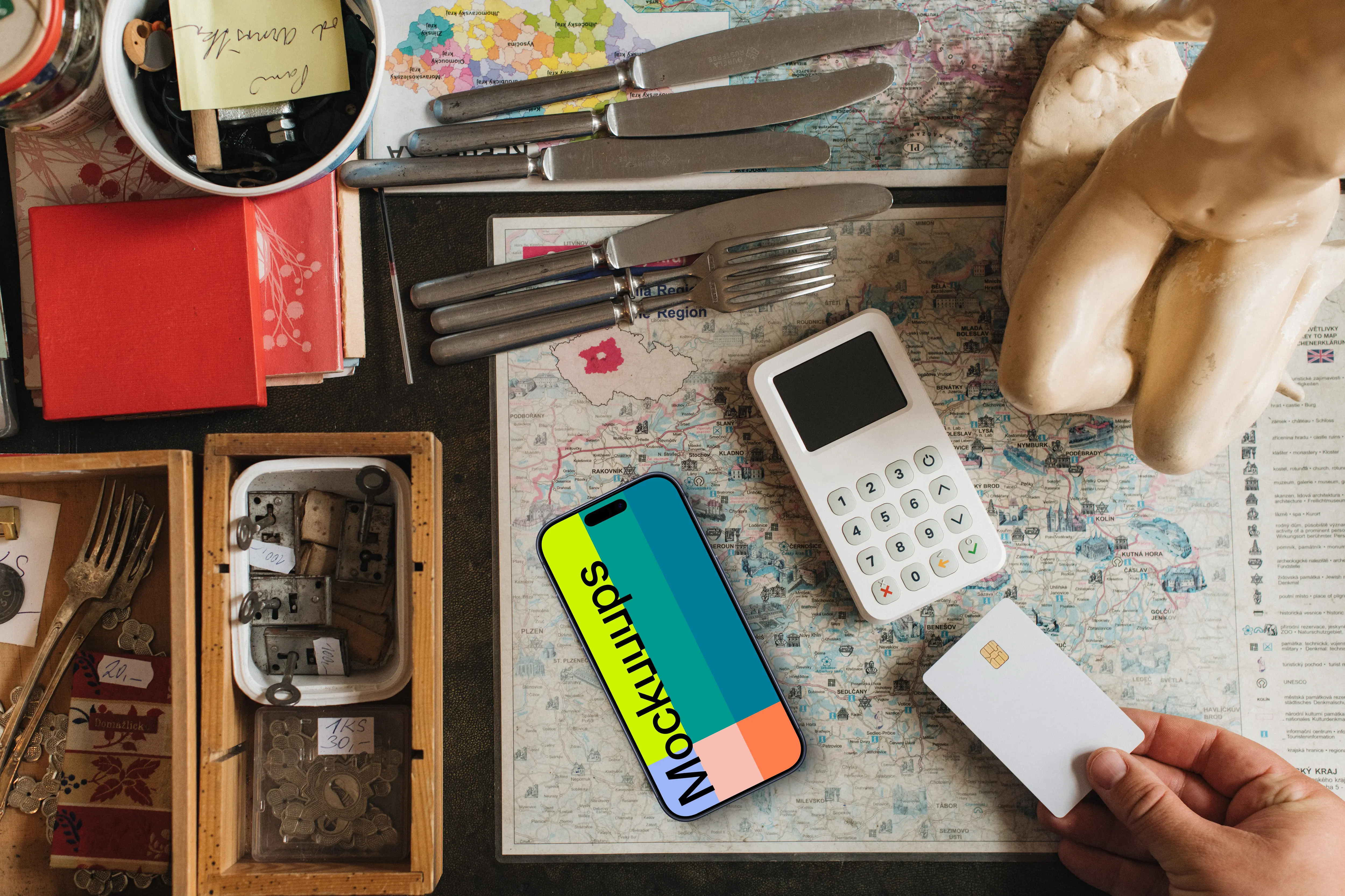 E-commerce styled iPhone mockup