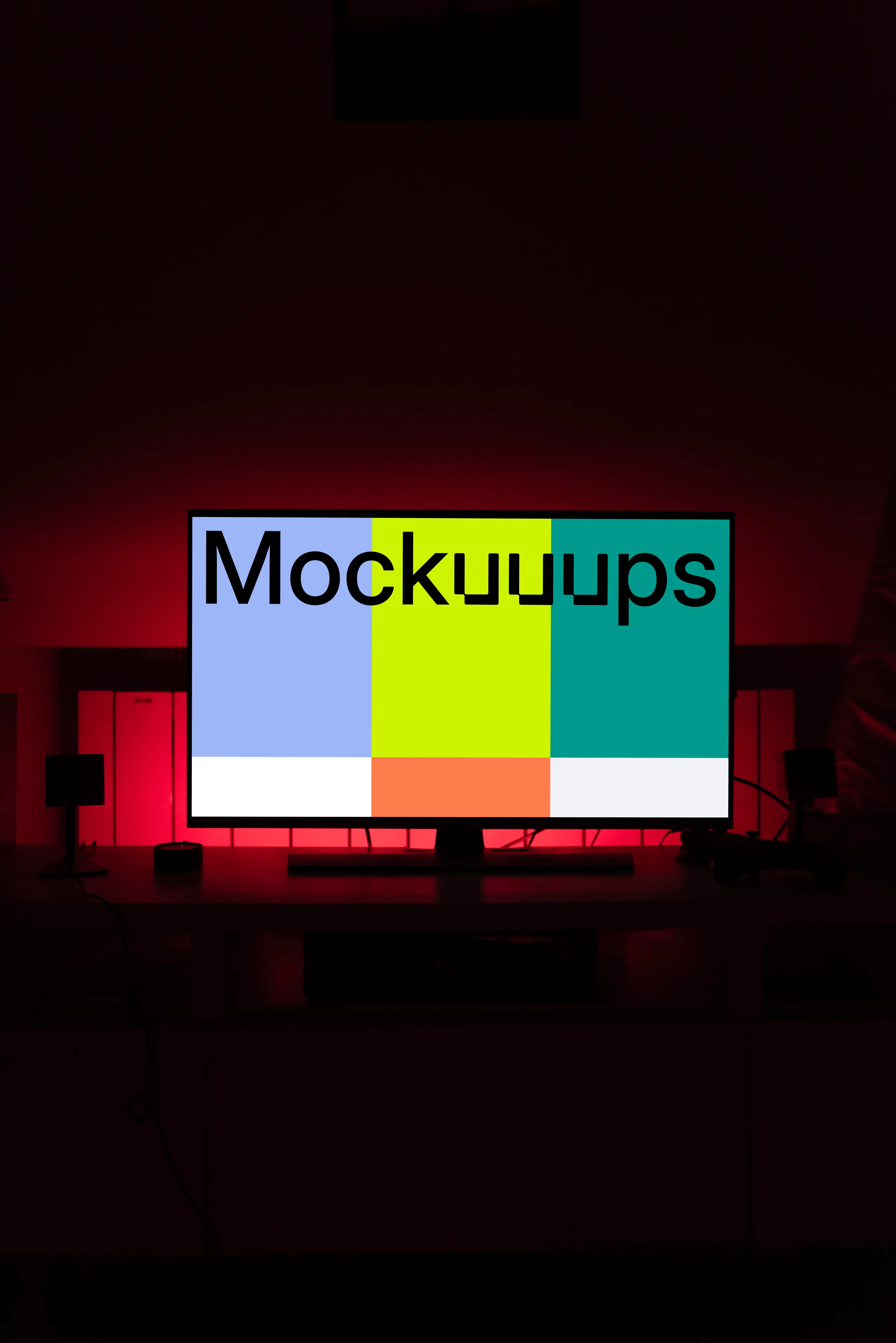 HD Television mockup