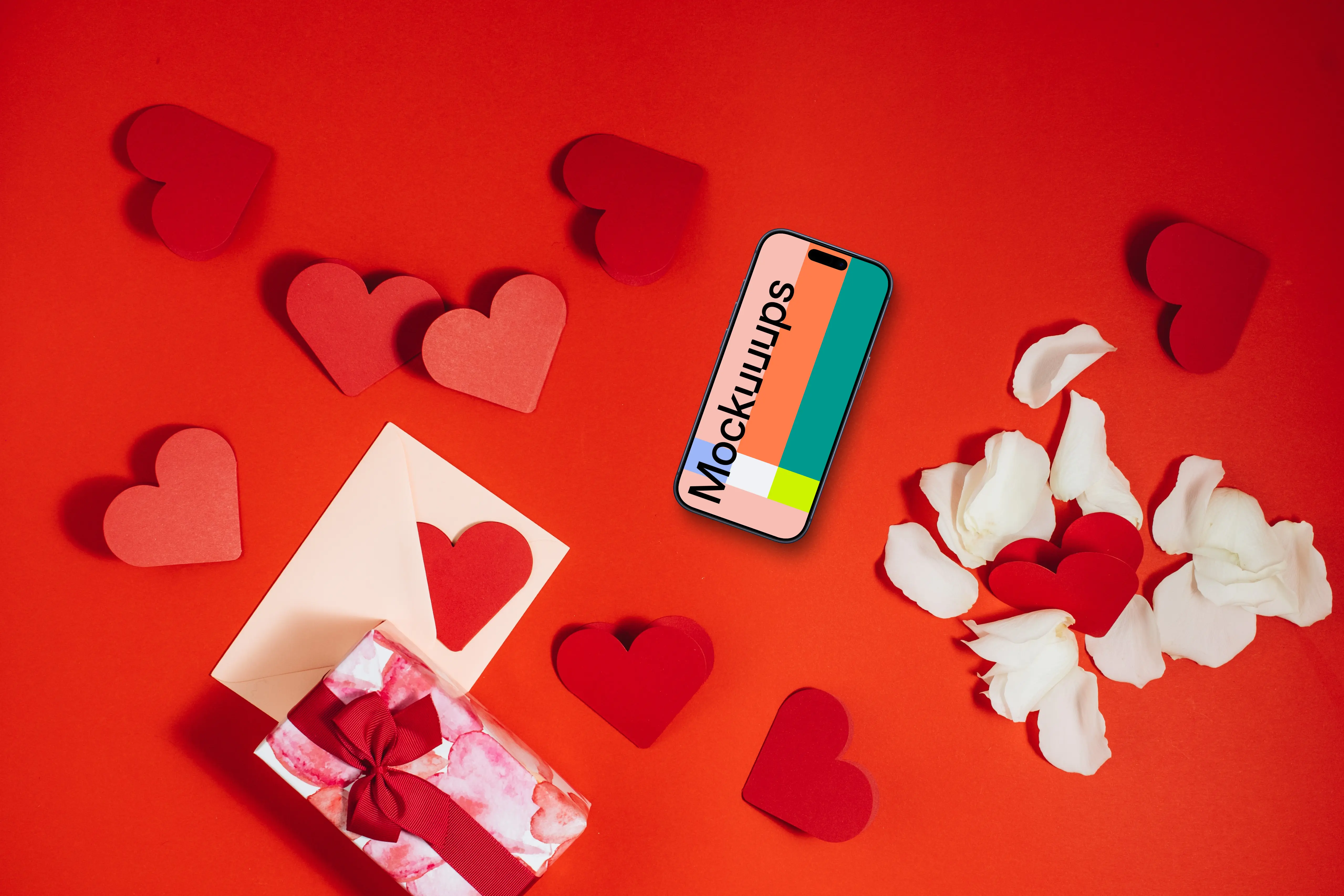 Romantic Phone Mockup