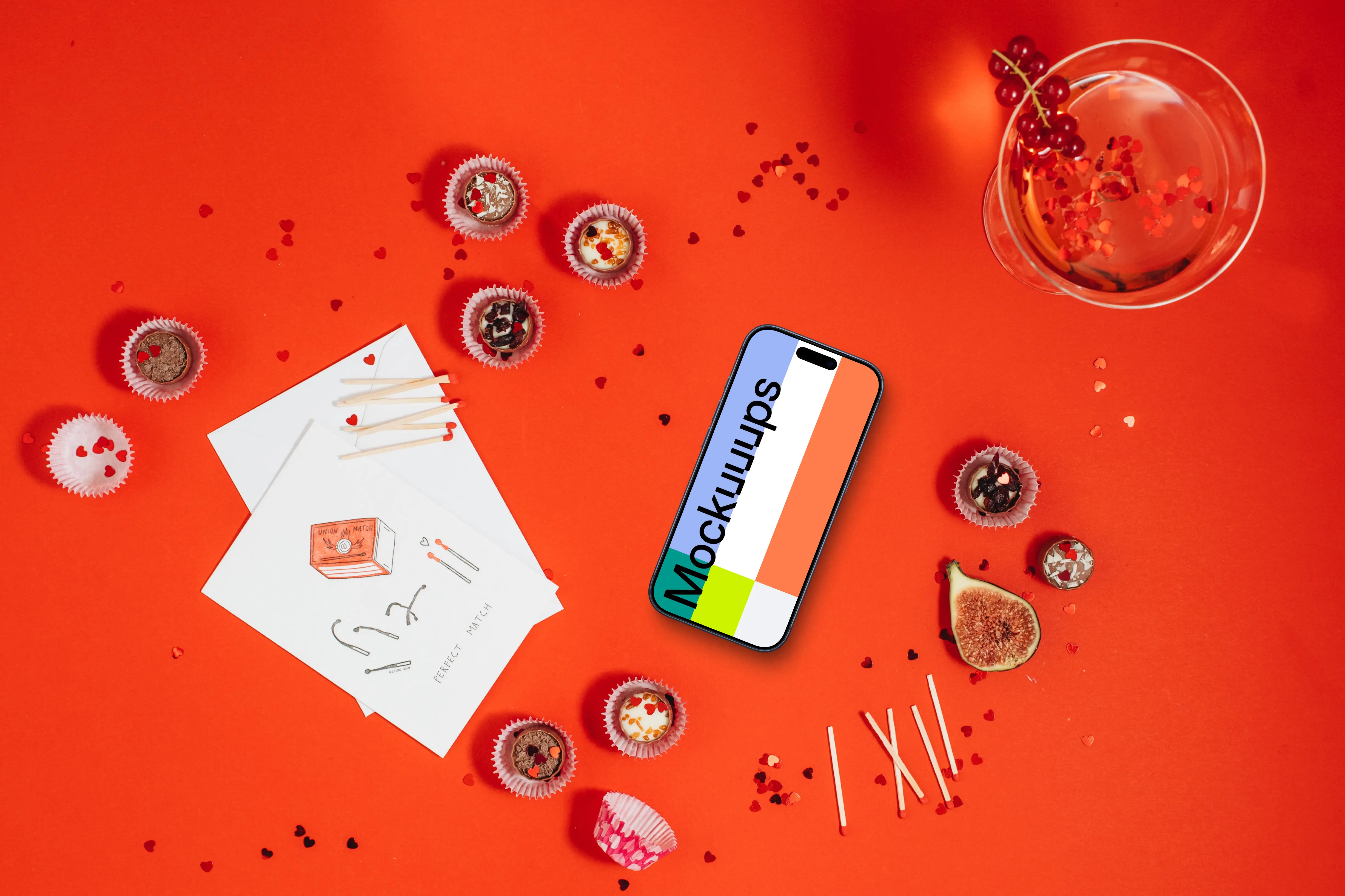 Valentine’s Day Phone Mockup