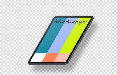 Floating iPad Pro mockup (Right)