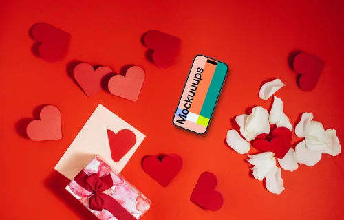 Romantic Phone Mockup