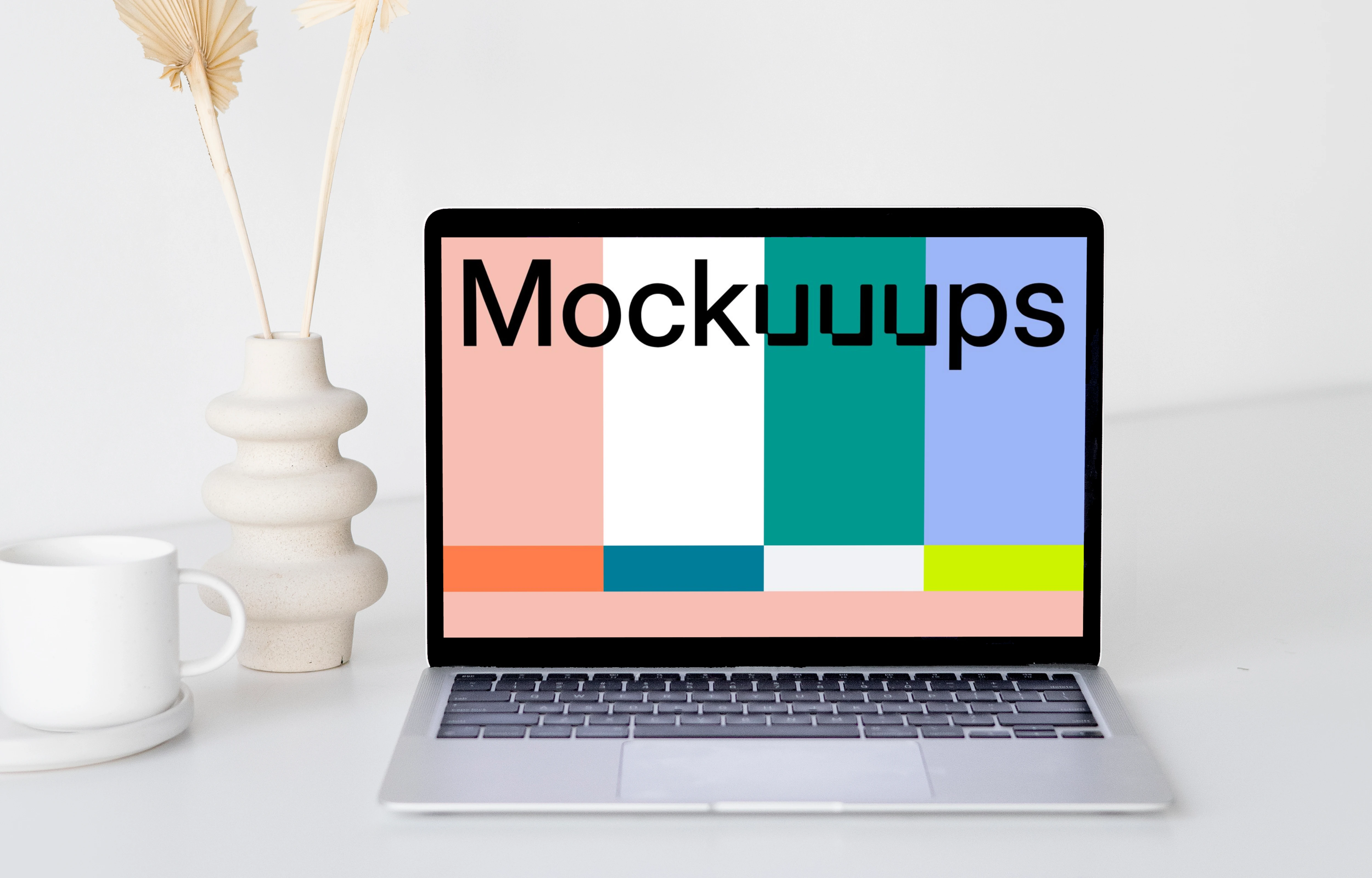 Simple MacBook mockup