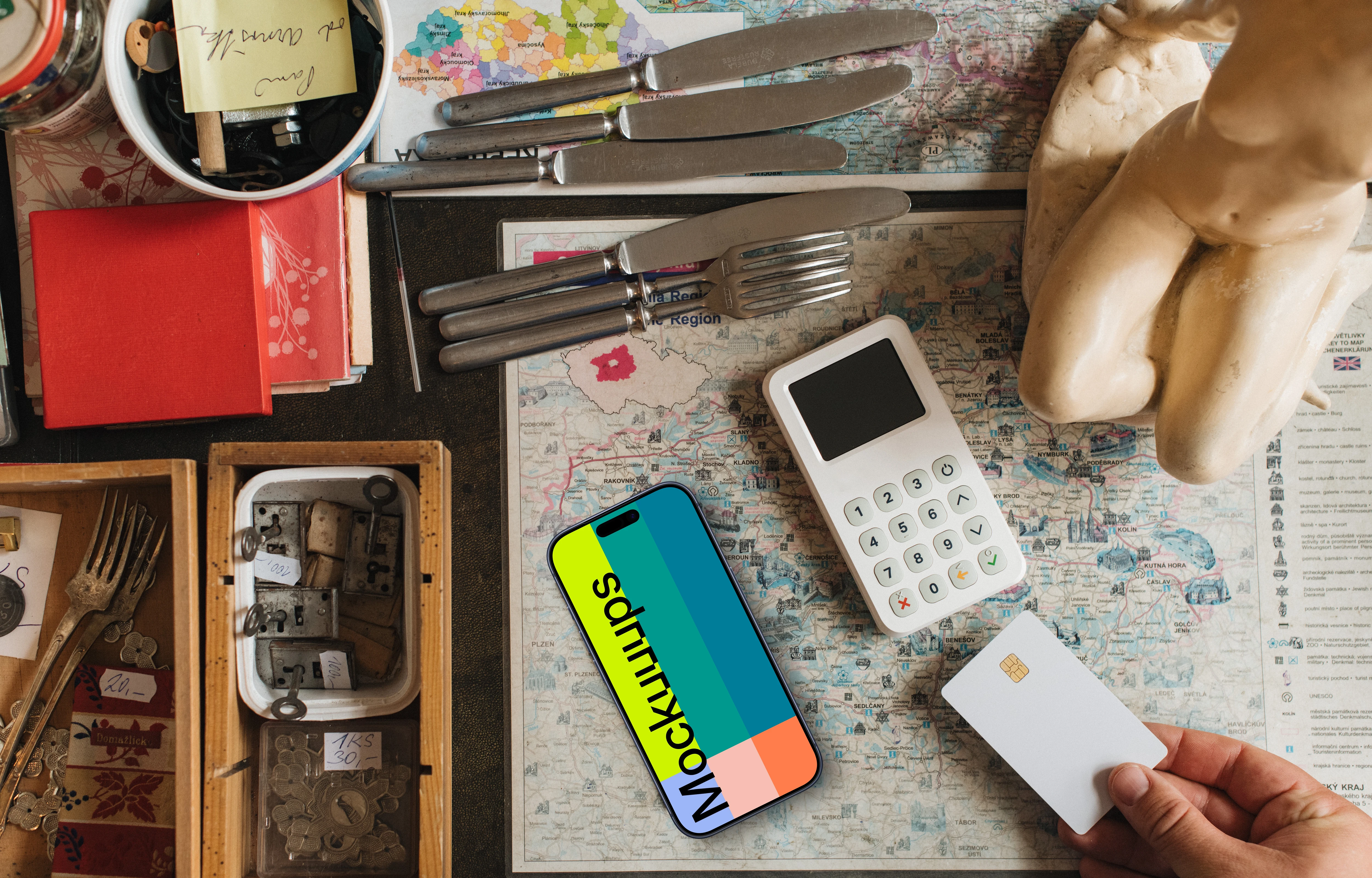 E-commerce styled iPhone mockup