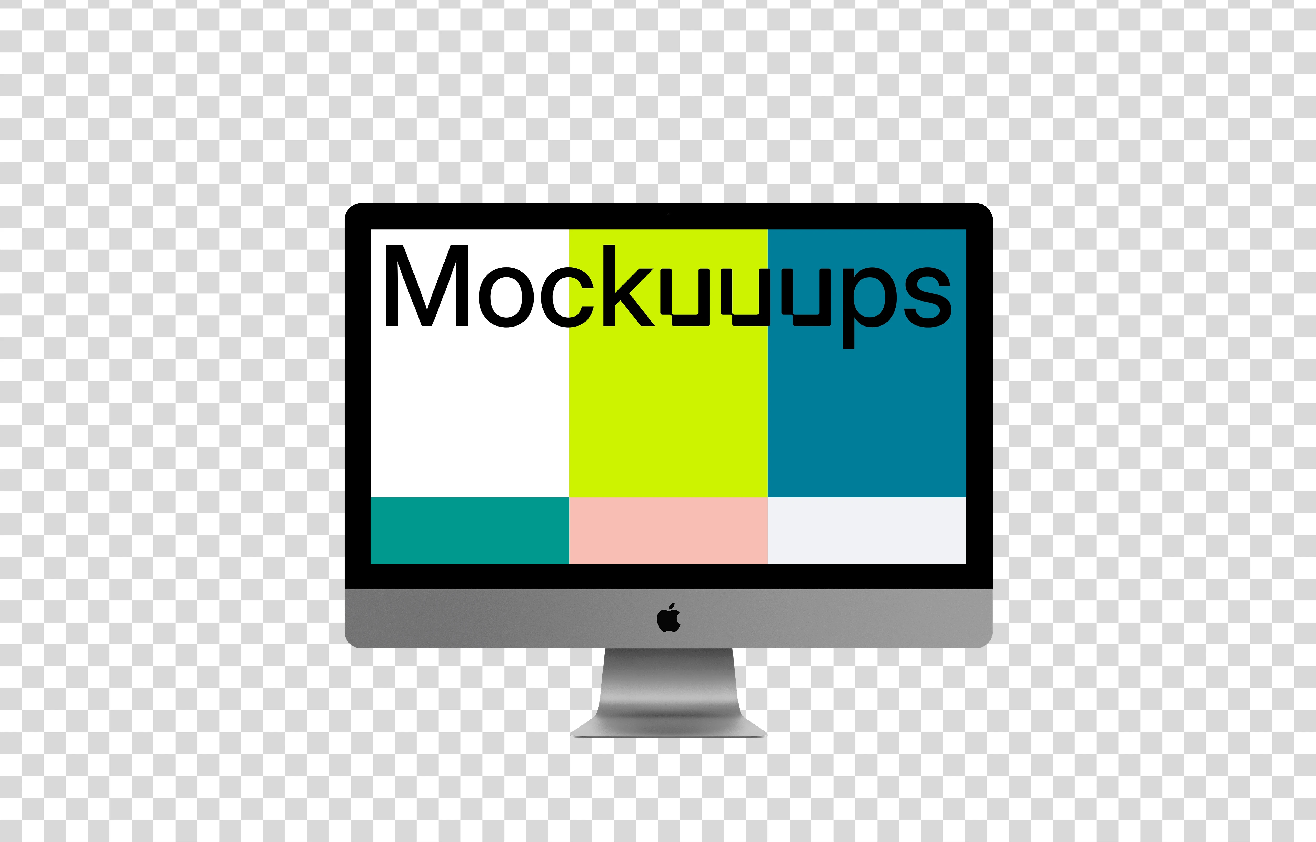 iMac mockup