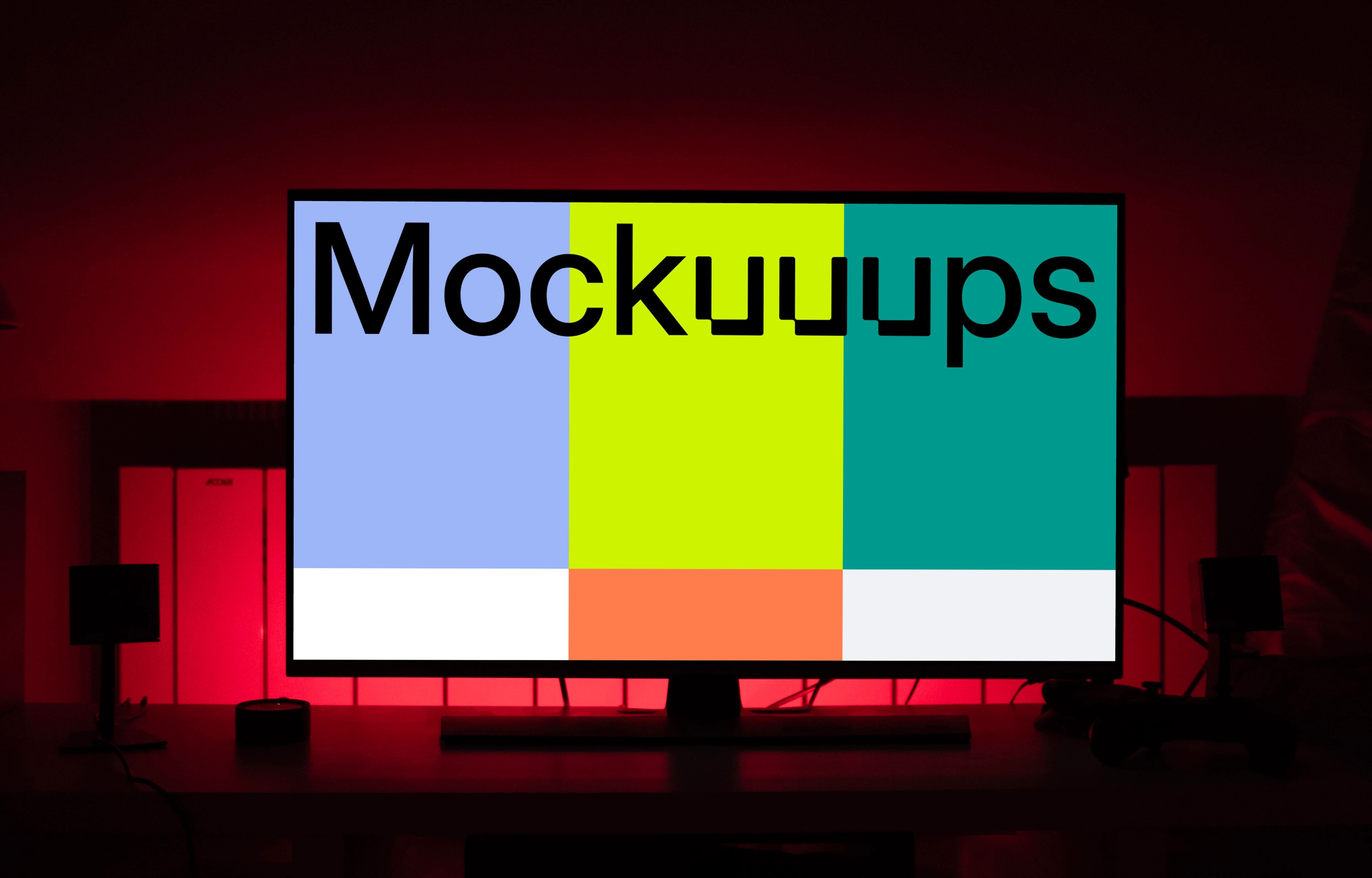 HD Television mockup