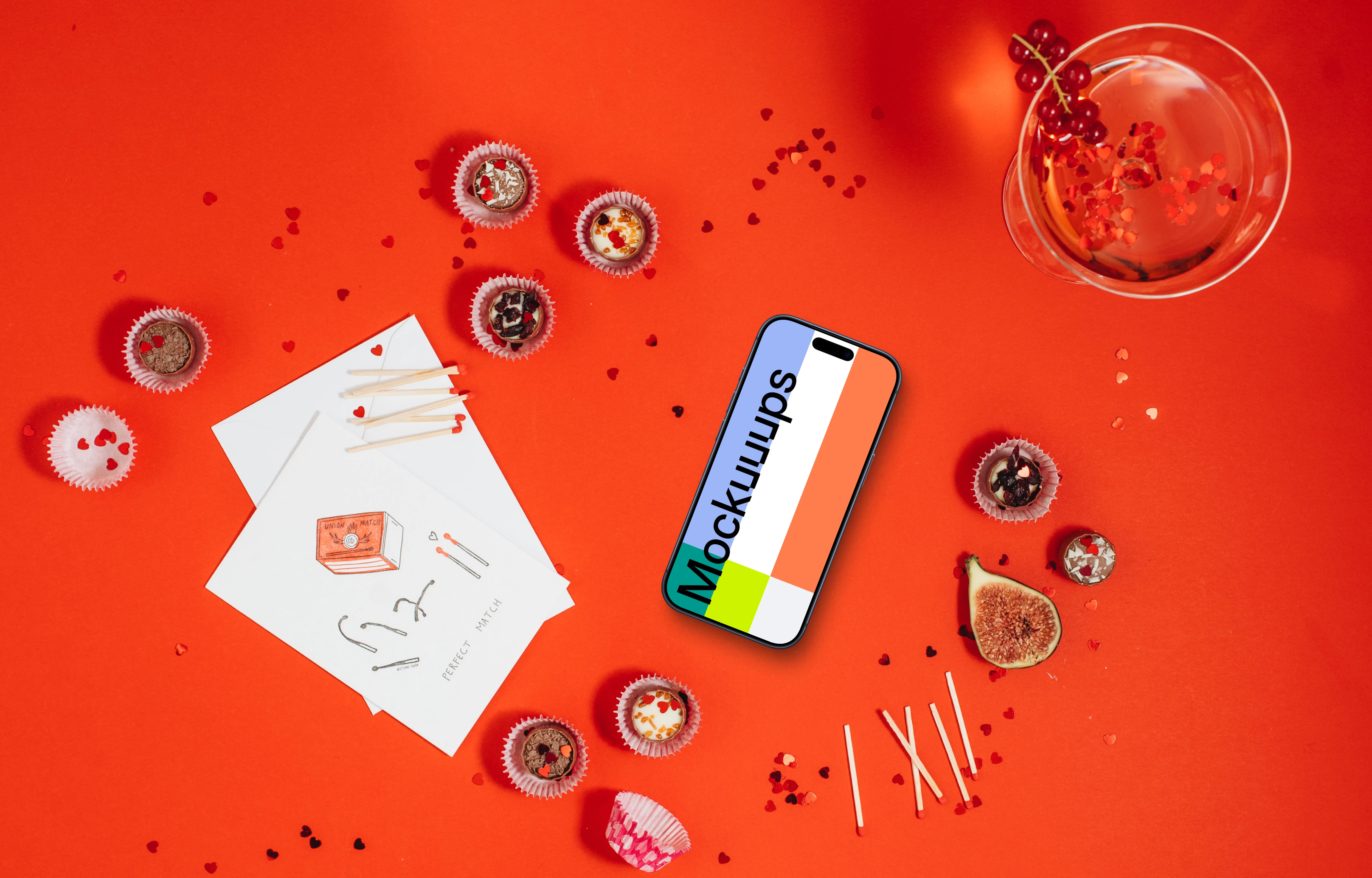 Valentine’s Day Phone Mockup