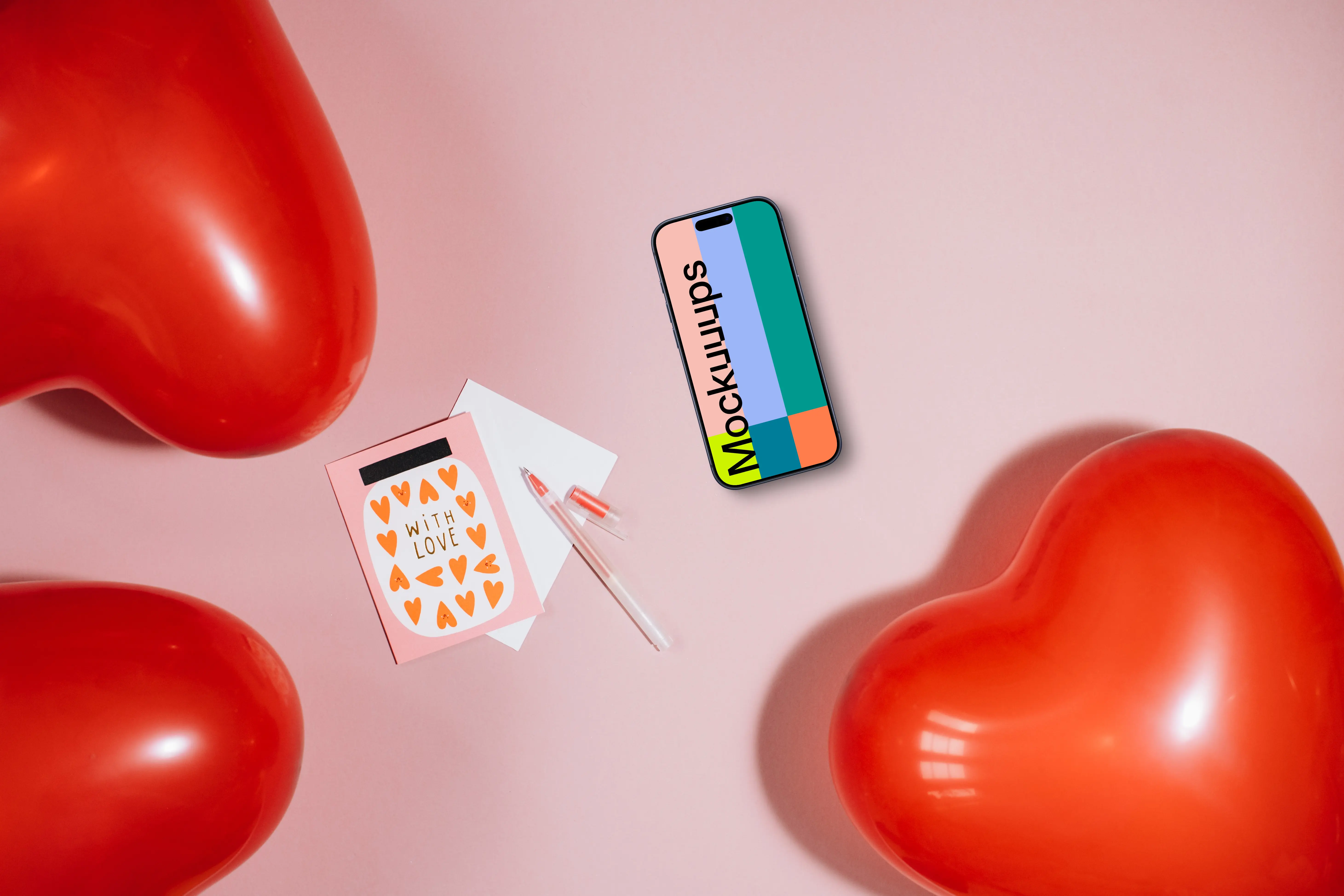 Romantic Smartphone Mockup